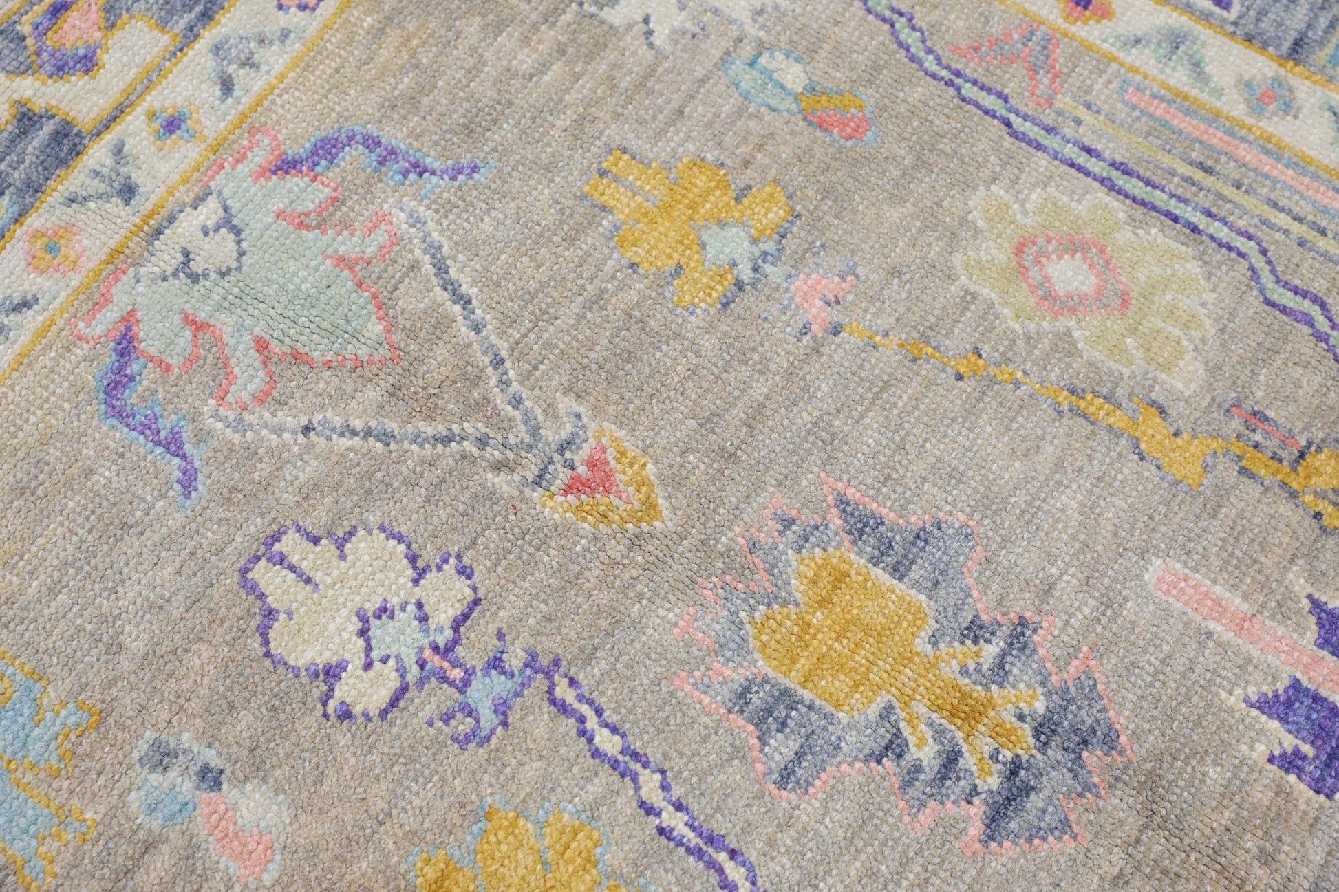 Turkish Oushak Rug 5'8" x 7'8" #4605