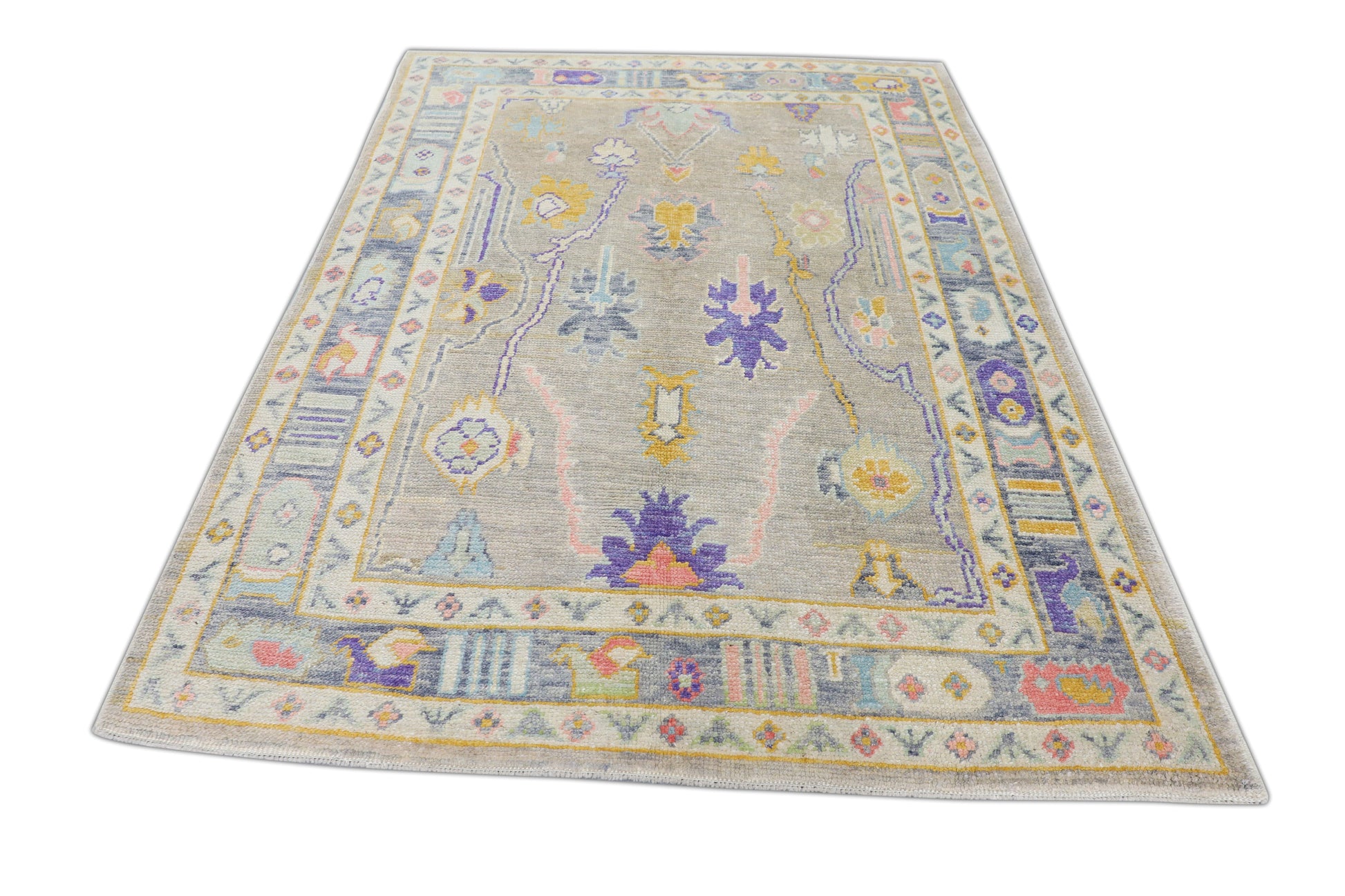 Turkish Oushak Rug 5'8" x 7'8" #4605