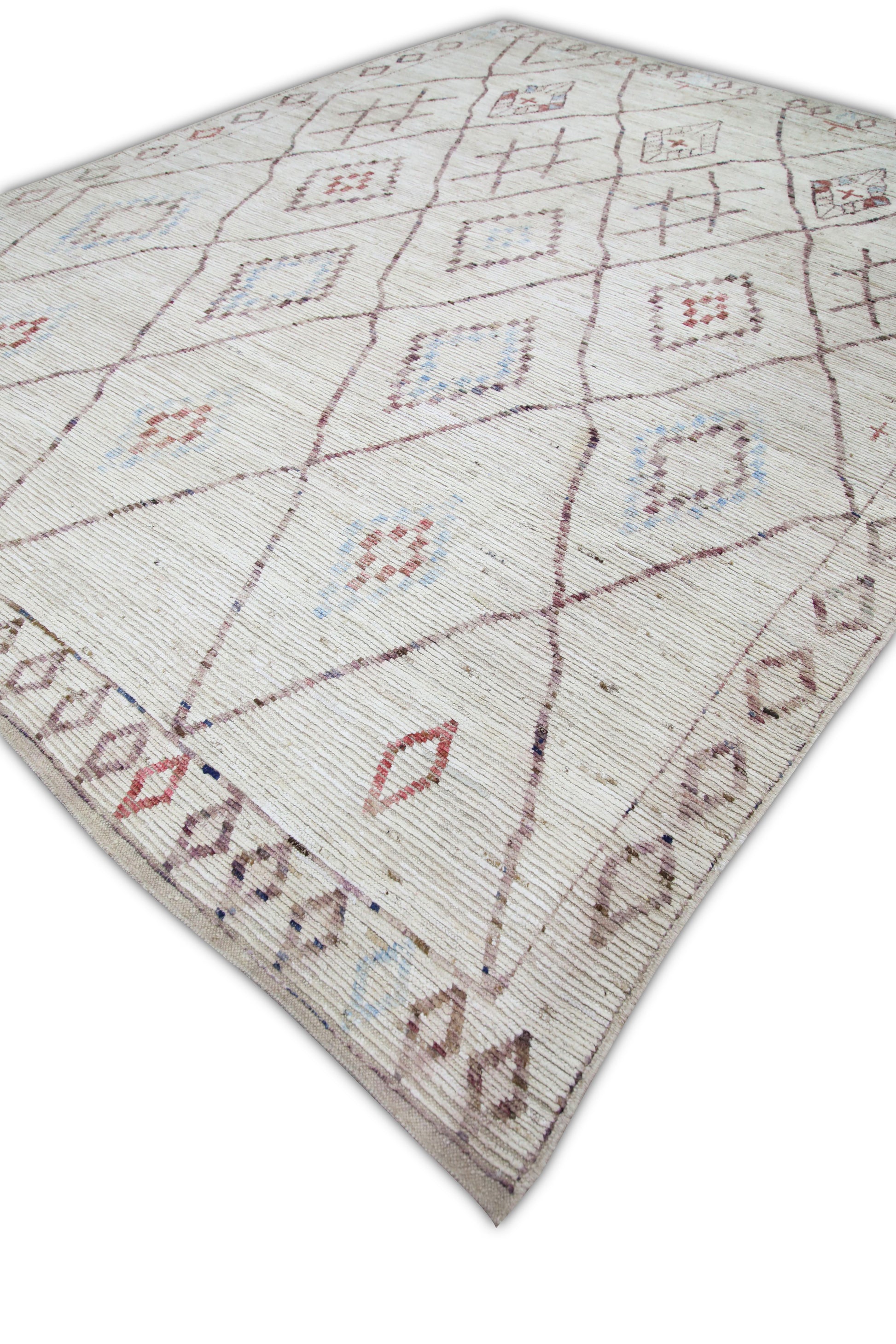 Turkish Tulu Rug Hand Knotted 10'2" x 13'7" #6013
