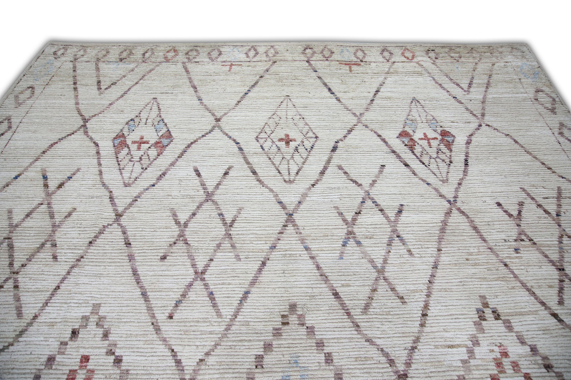 Turkish Tulu Rug Hand Knotted 10'2" x 13'7" #6013