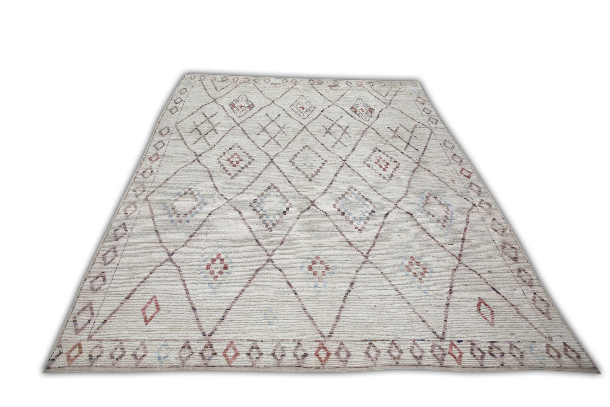 Turkish Tulu Rug Hand Knotted 10'2" x 13'7" #6013