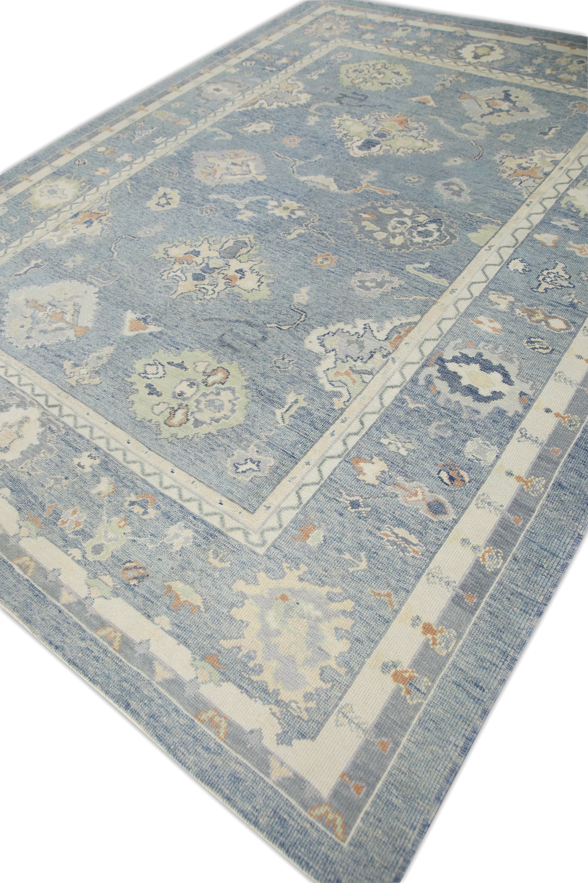 Turkish Oushak Rug 8'10" x 11'9" #7213