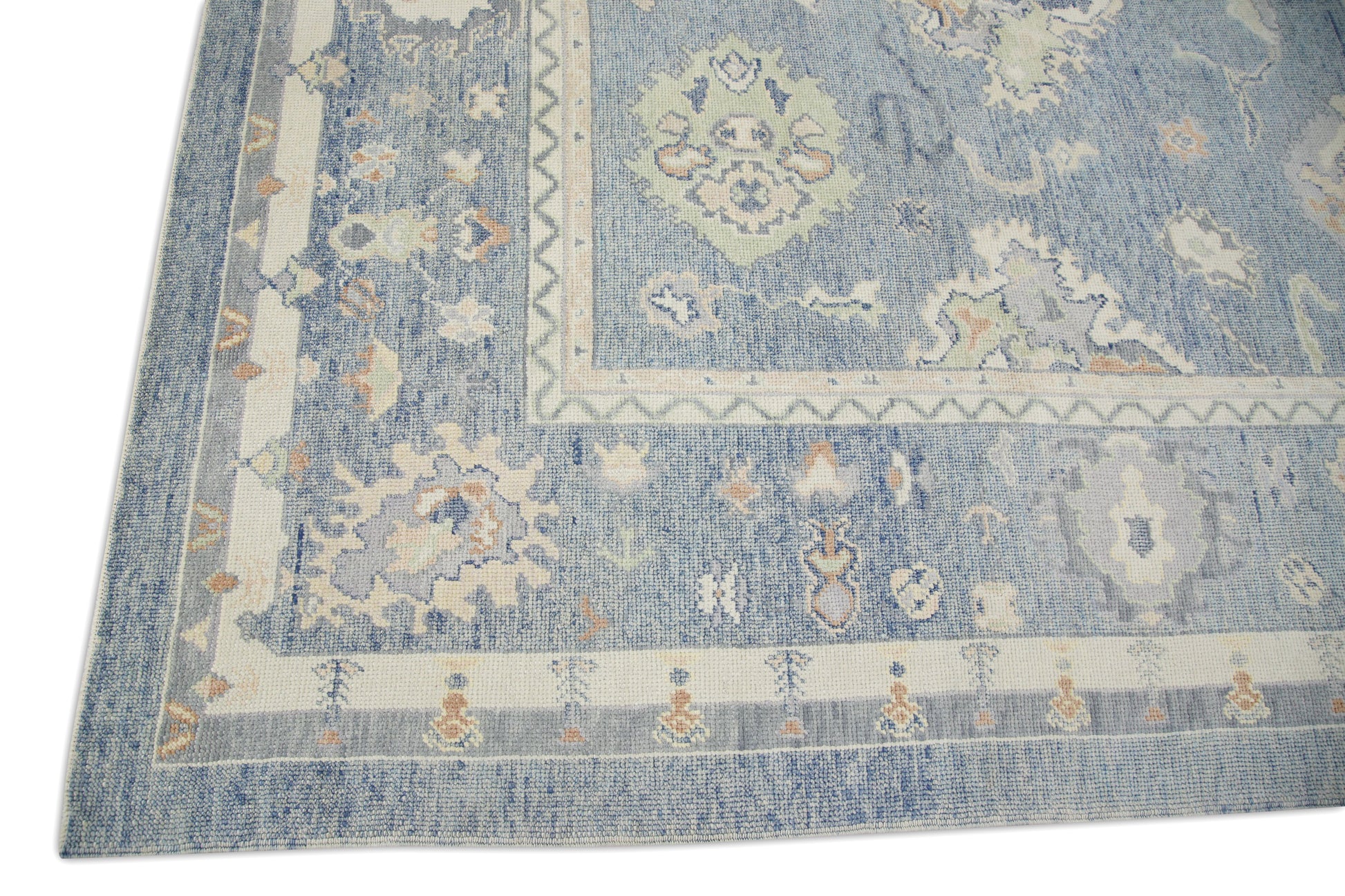 Turkish Oushak Rug 8'10" x 11'9" #7213