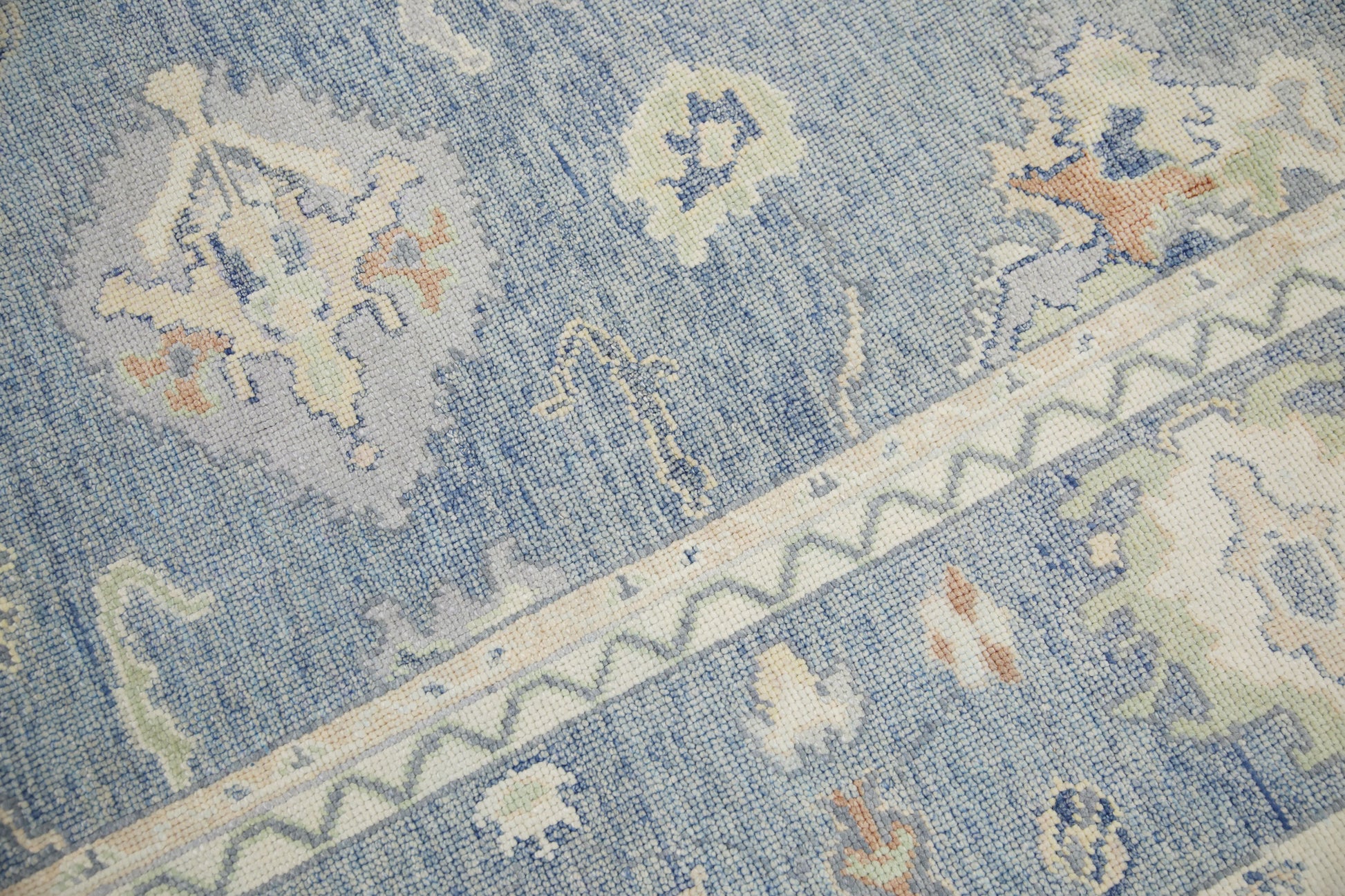 Turkish Oushak Rug 8'10" x 11'9" #7213