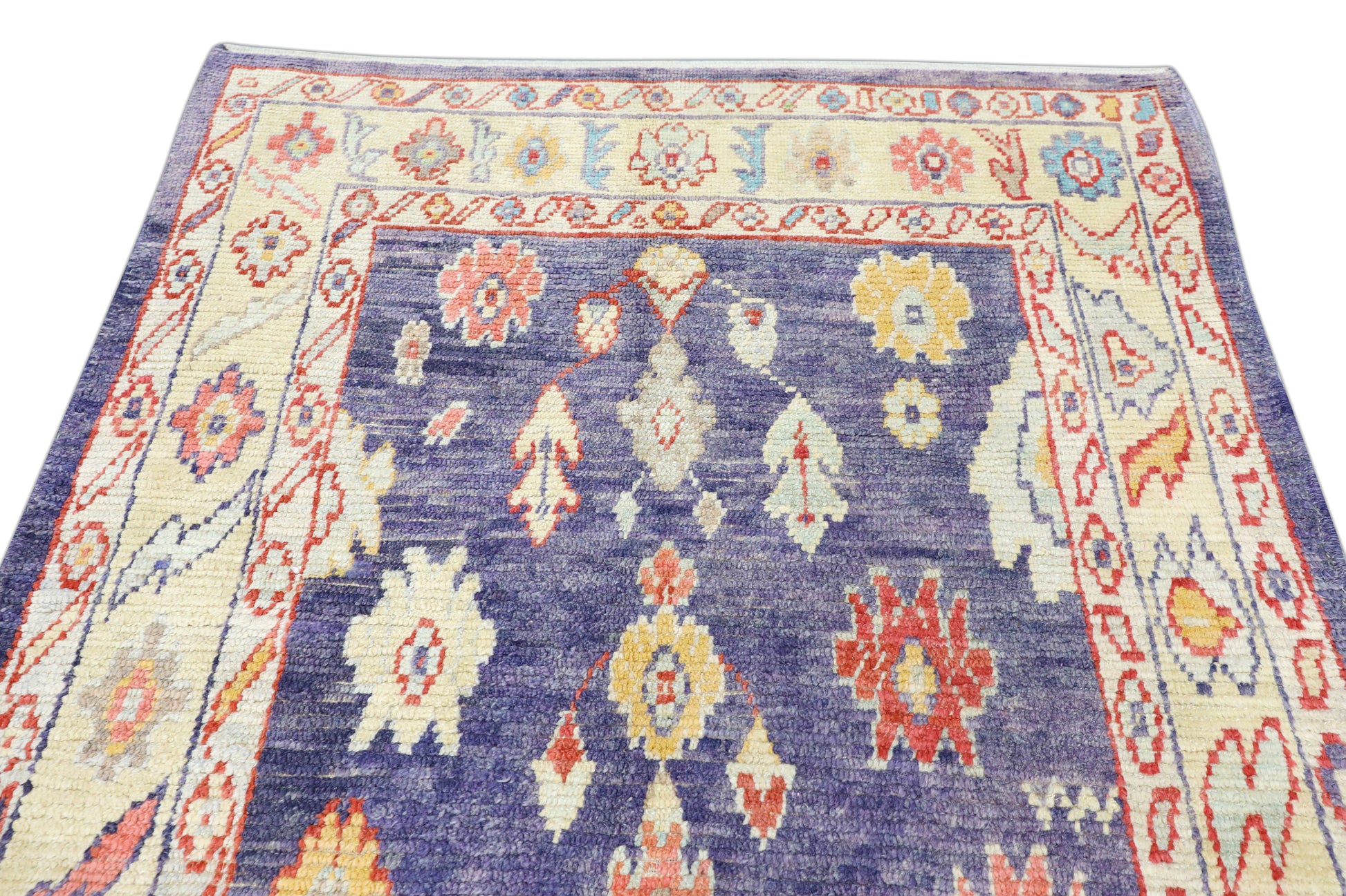 Turkish Oushak Rug 5'4" x 6'9" #4602
