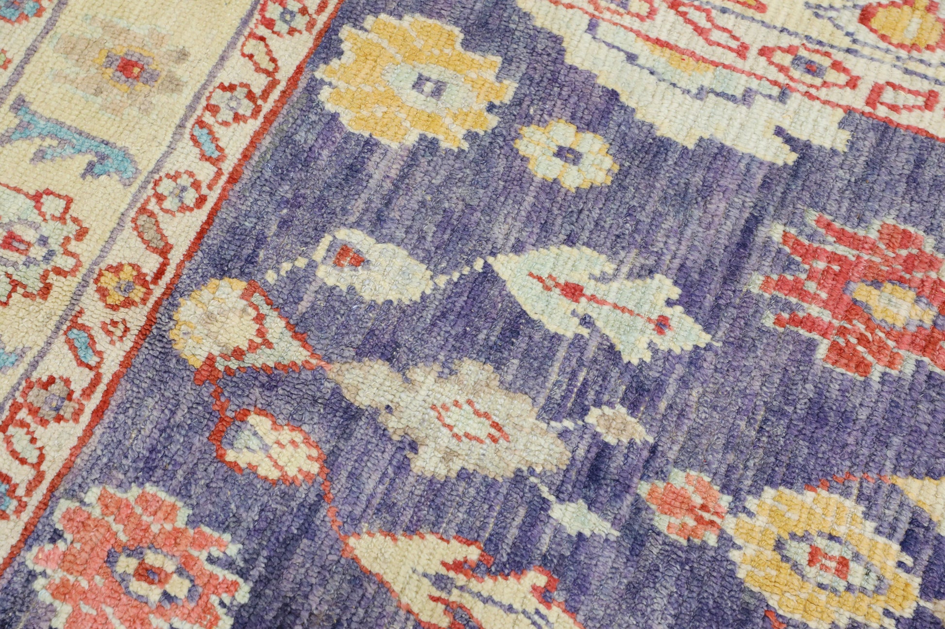 Turkish Oushak Rug 5'4" x 6'9" #4602