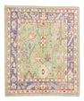 Turkish Oushak Rug 5'6" x 6'7" #4601