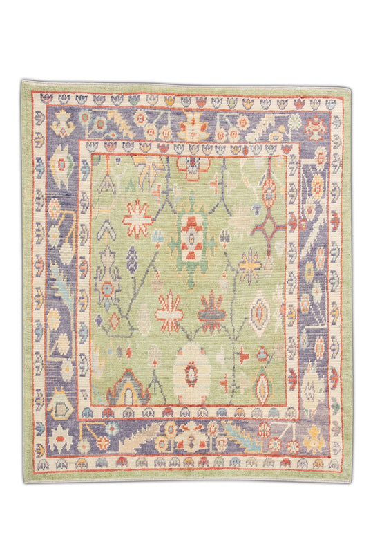 #4601 Turkish Oushak 5'6" x 6'7"