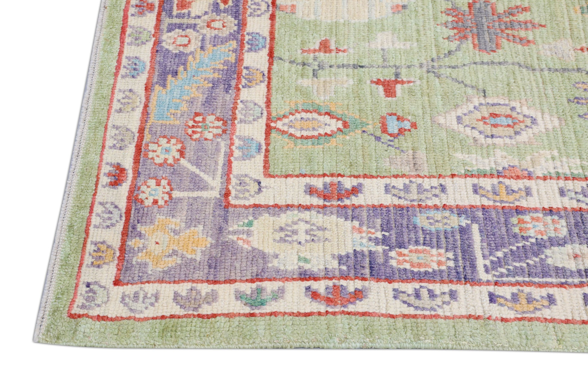 Turkish Oushak Rug 5'6" x 6'7" #4601
