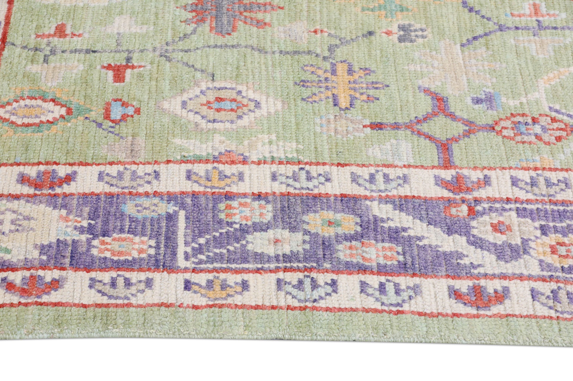 Turkish Oushak Rug 5'6" x 6'7" #4601