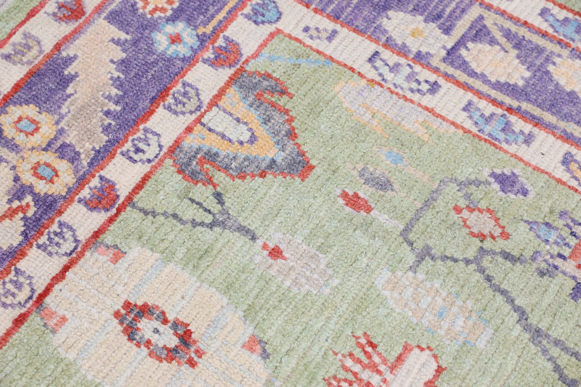 Turkish Oushak Rug 5'6" x 6'7" #4601