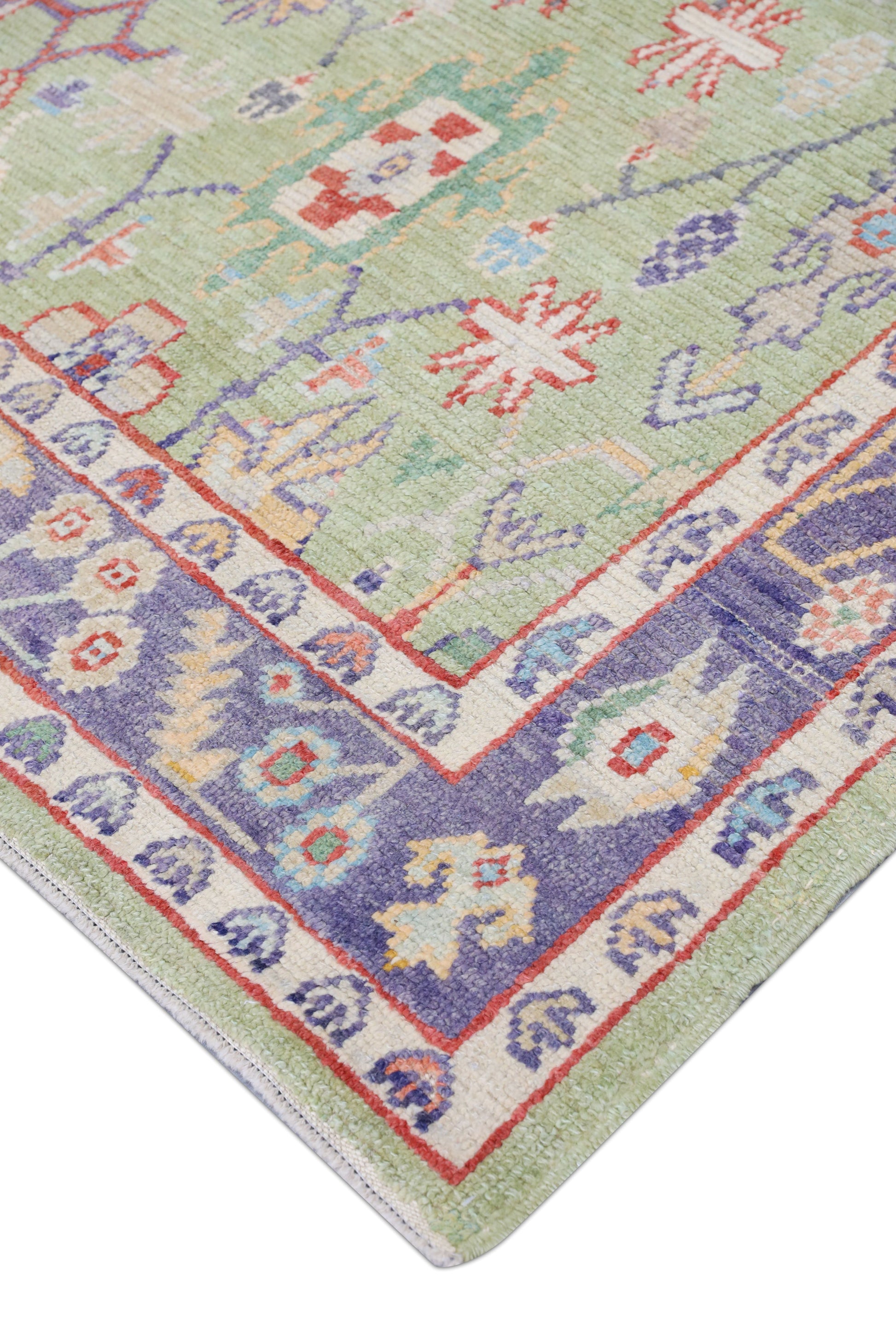 Turkish Oushak Rug 5'6" x 6'7" #4601