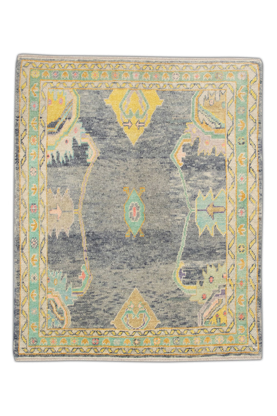 #4600 Turkish Oushak 5'7" x 6'11"