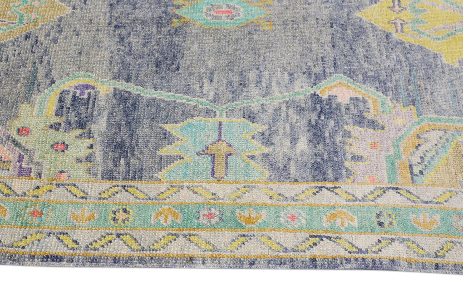Turkish Oushak Rug 5'7" x 6'11" #4600