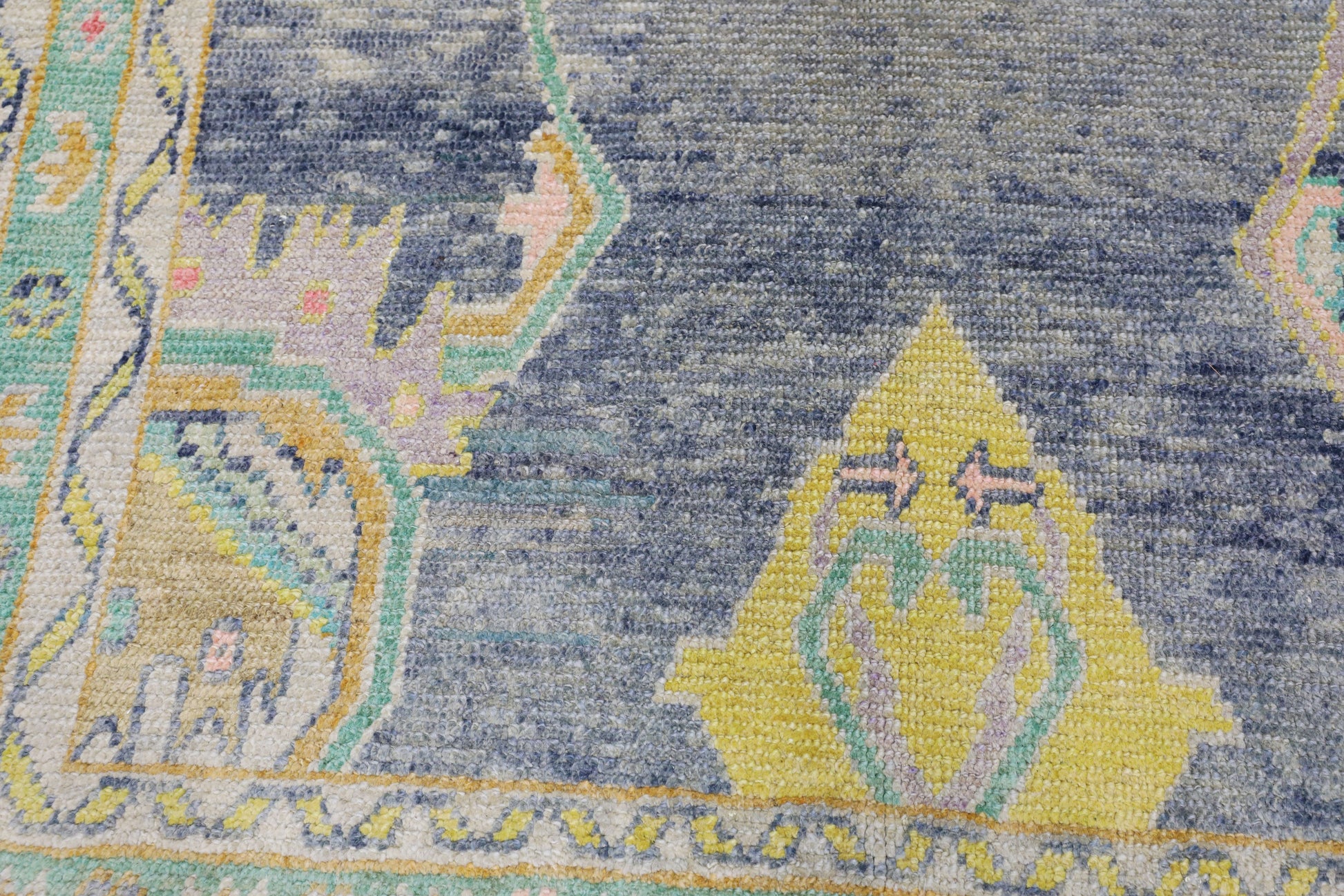 Turkish Oushak Rug 5'7" x 6'11" #4600