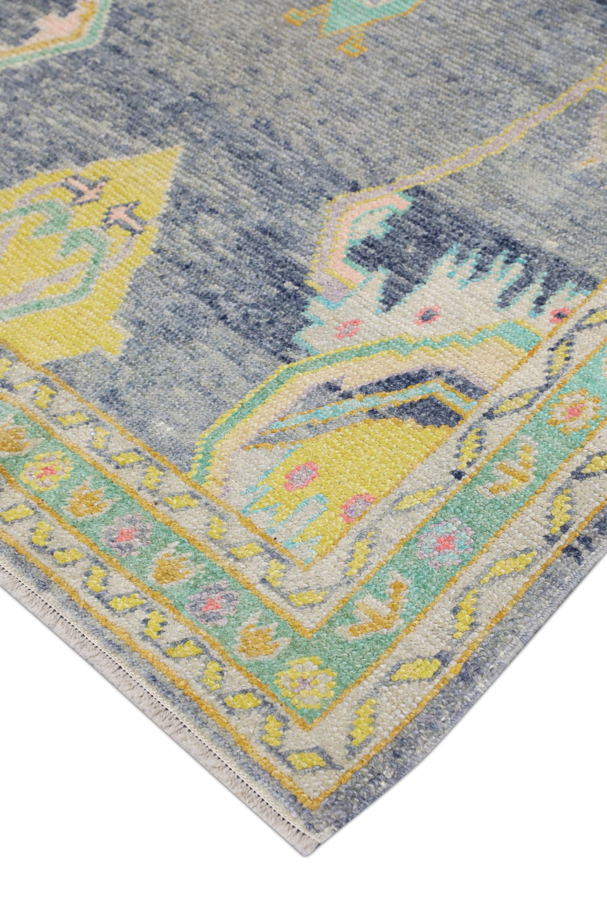 Turkish Oushak Rug 5'7" x 6'11" #4600