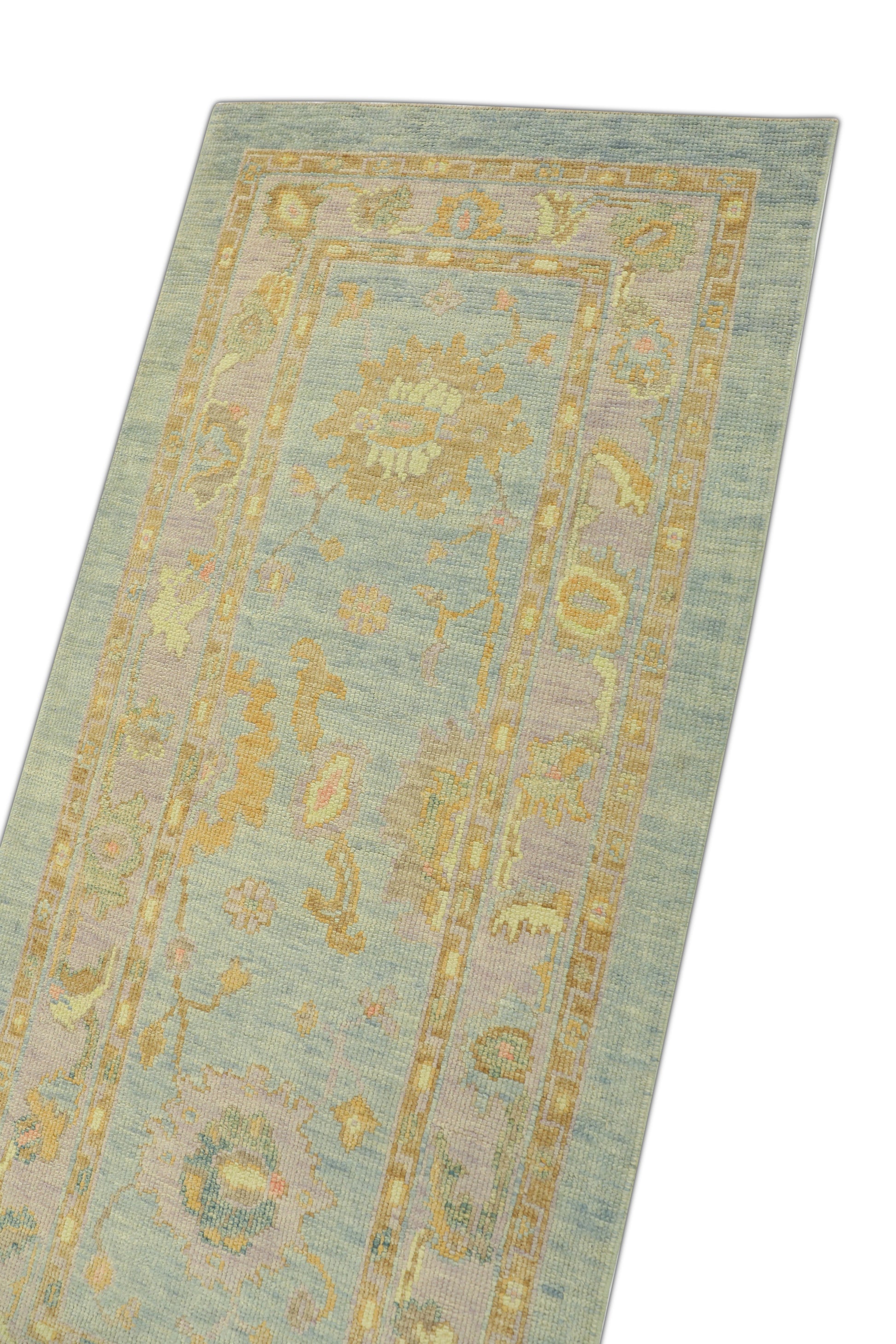 Turkish Oushak Rug 2'11" x 6'2" #1219