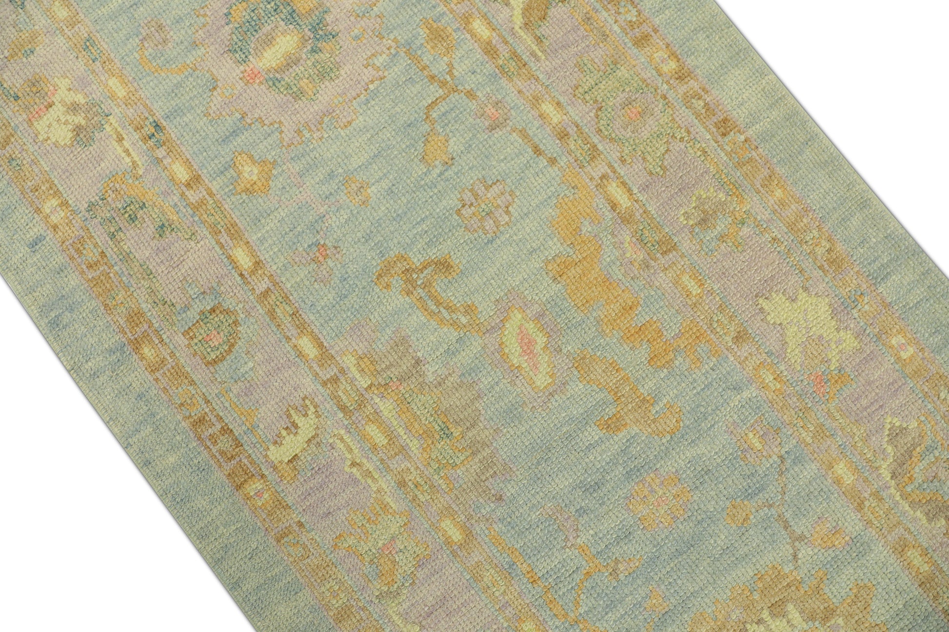 Turkish Oushak Rug 2'11" x 6'2" #1219