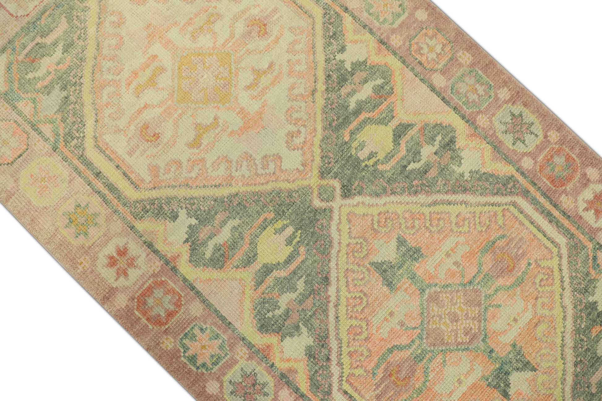 Turkish Oushak Rug 3'1" x 6'6" #1244