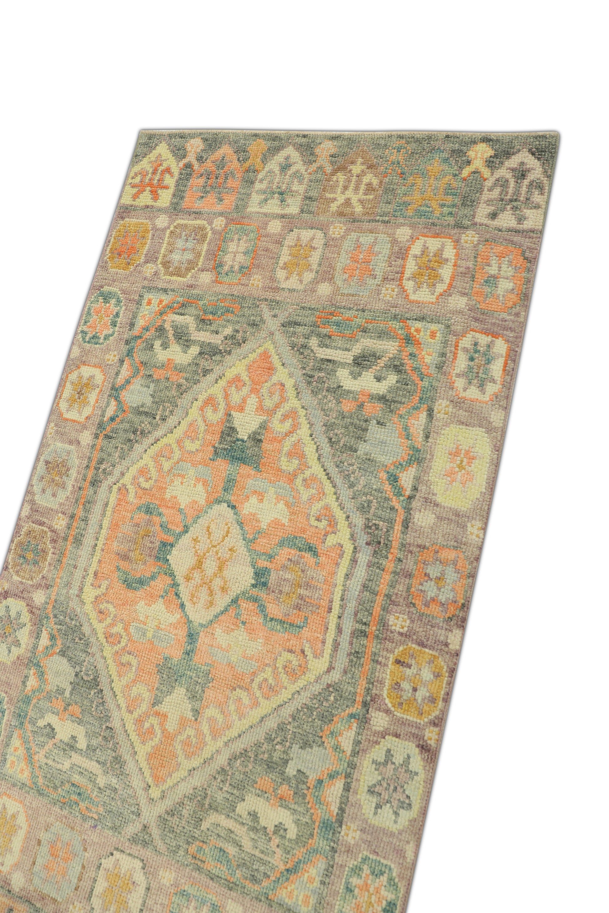 Turkish Oushak Rug 2'11" x 5'8" #1149