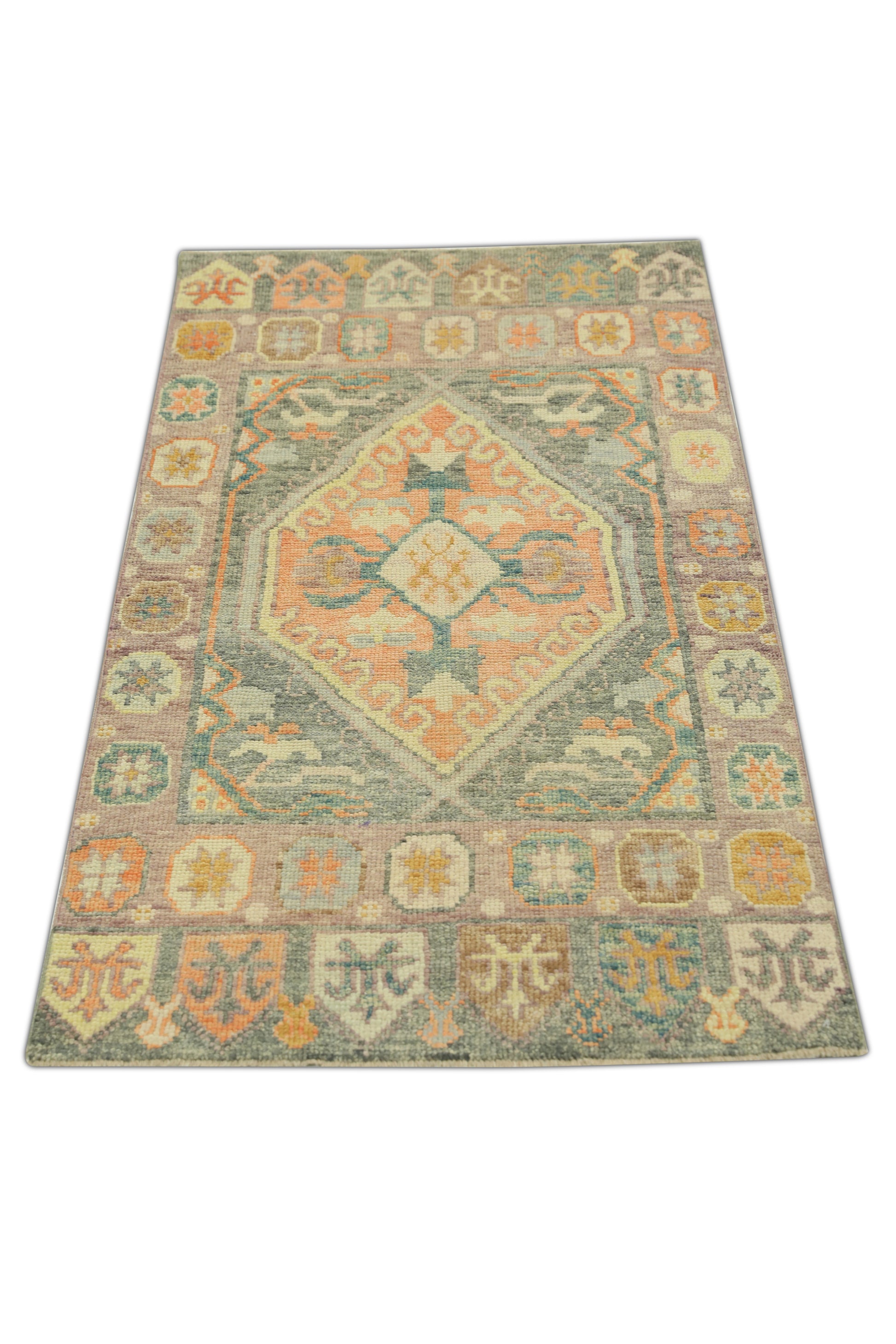 Turkish Oushak Rug 2'11" x 5'8" #1149