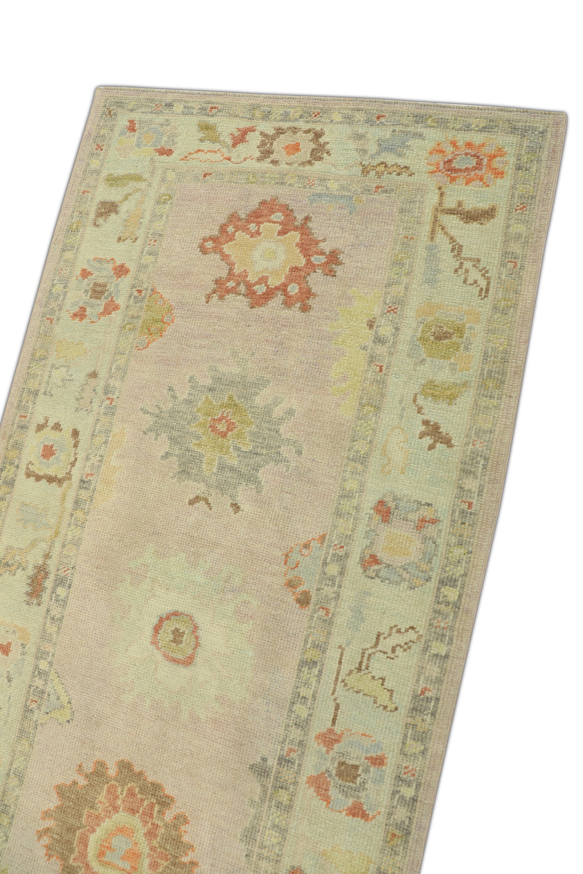 Turkish Oushak Rug 3'2" x 5'10" #1259