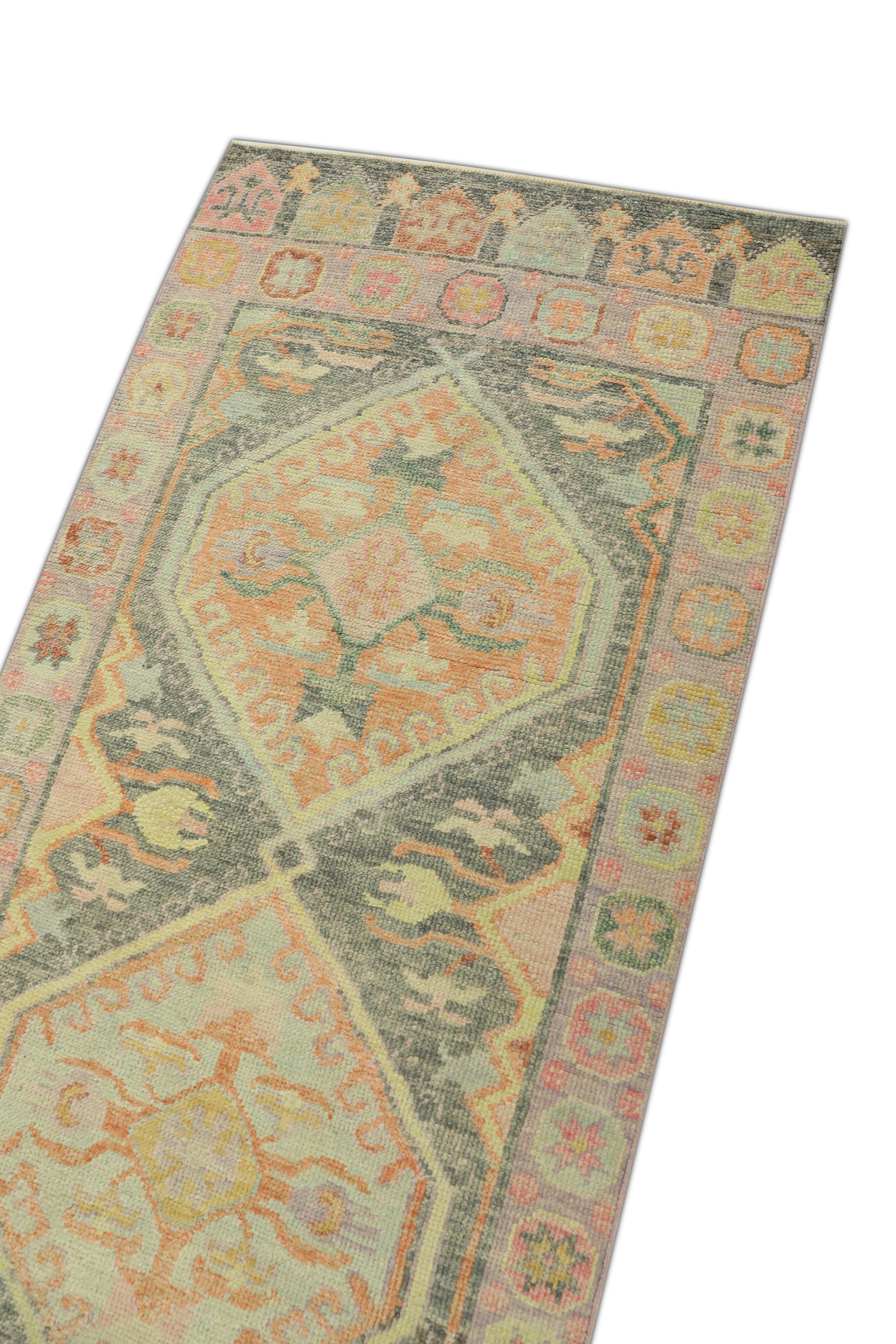 Turkish Oushak Rug 2'11" x 6'5" #1241