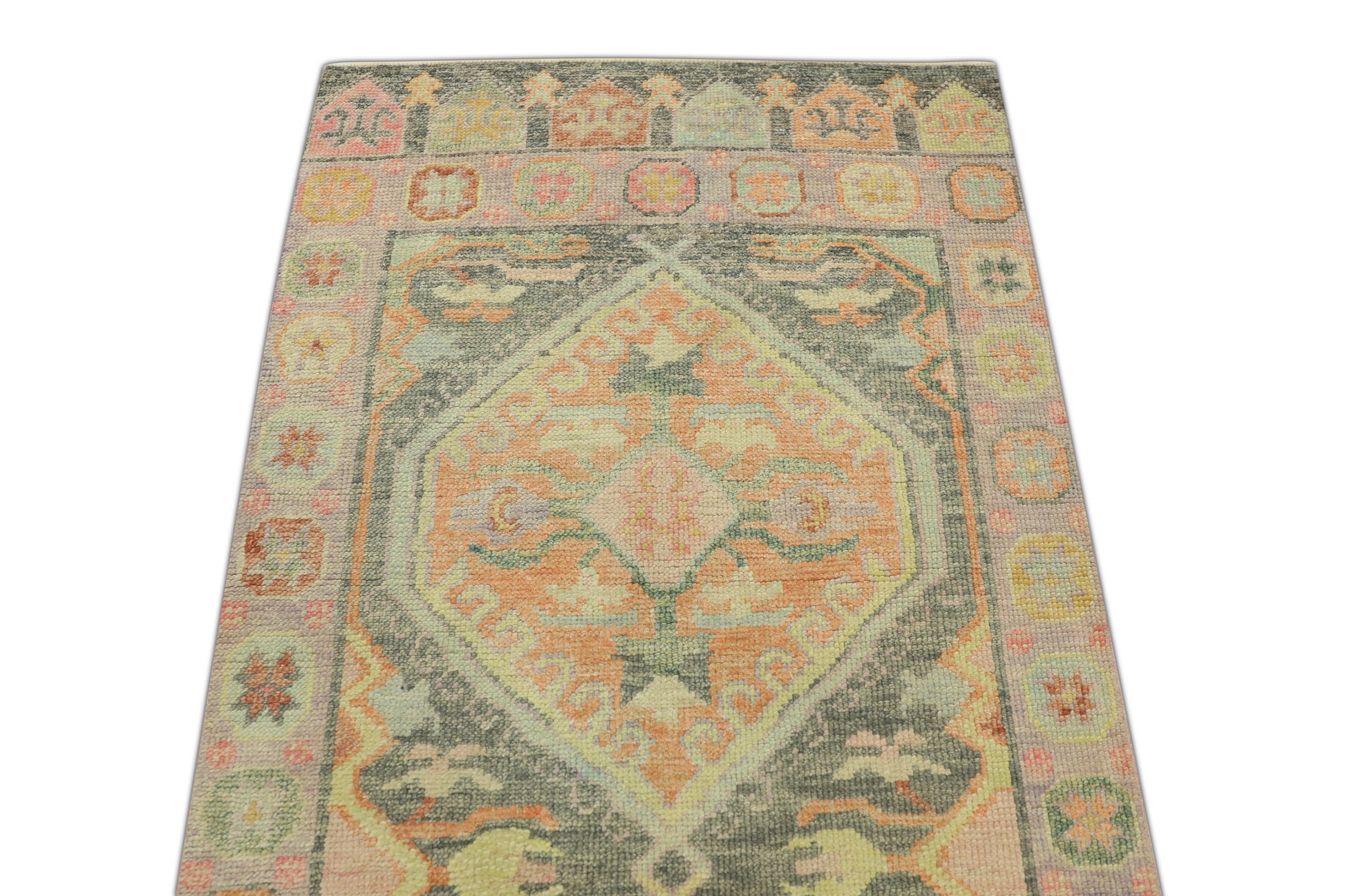 Turkish Oushak Rug 2'11" x 6'5" #1241