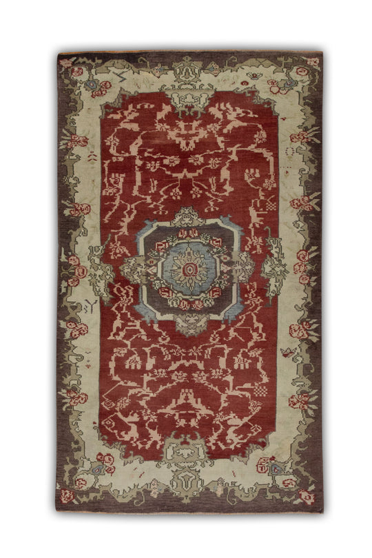 #2122 Turkish Vintage Anatolian Rug  4'9" x 8'3"