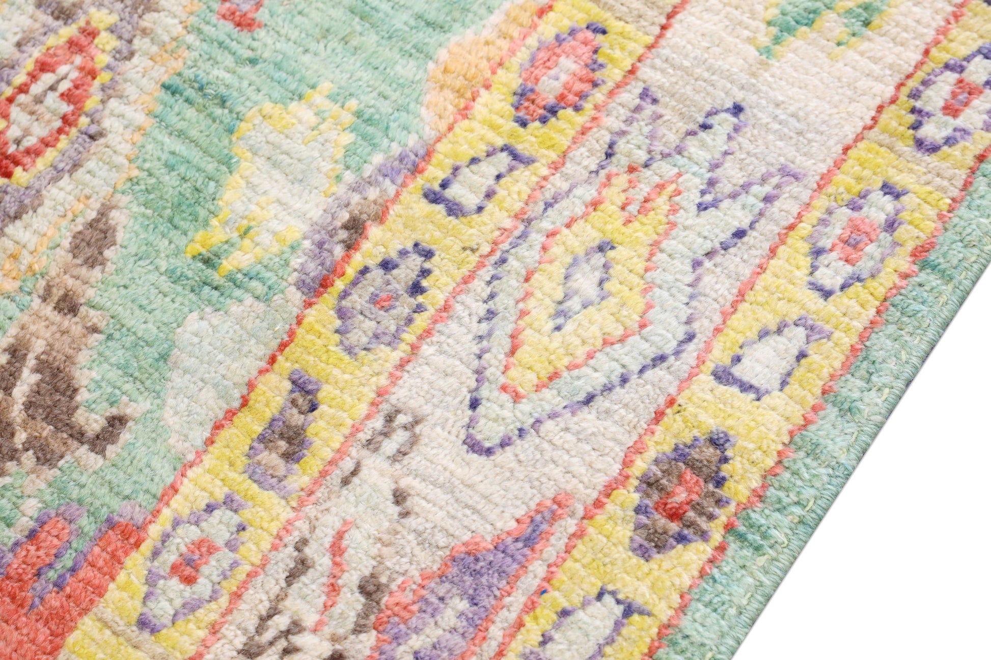 Turkish Oushak Rug 5'4" x 8' #4593