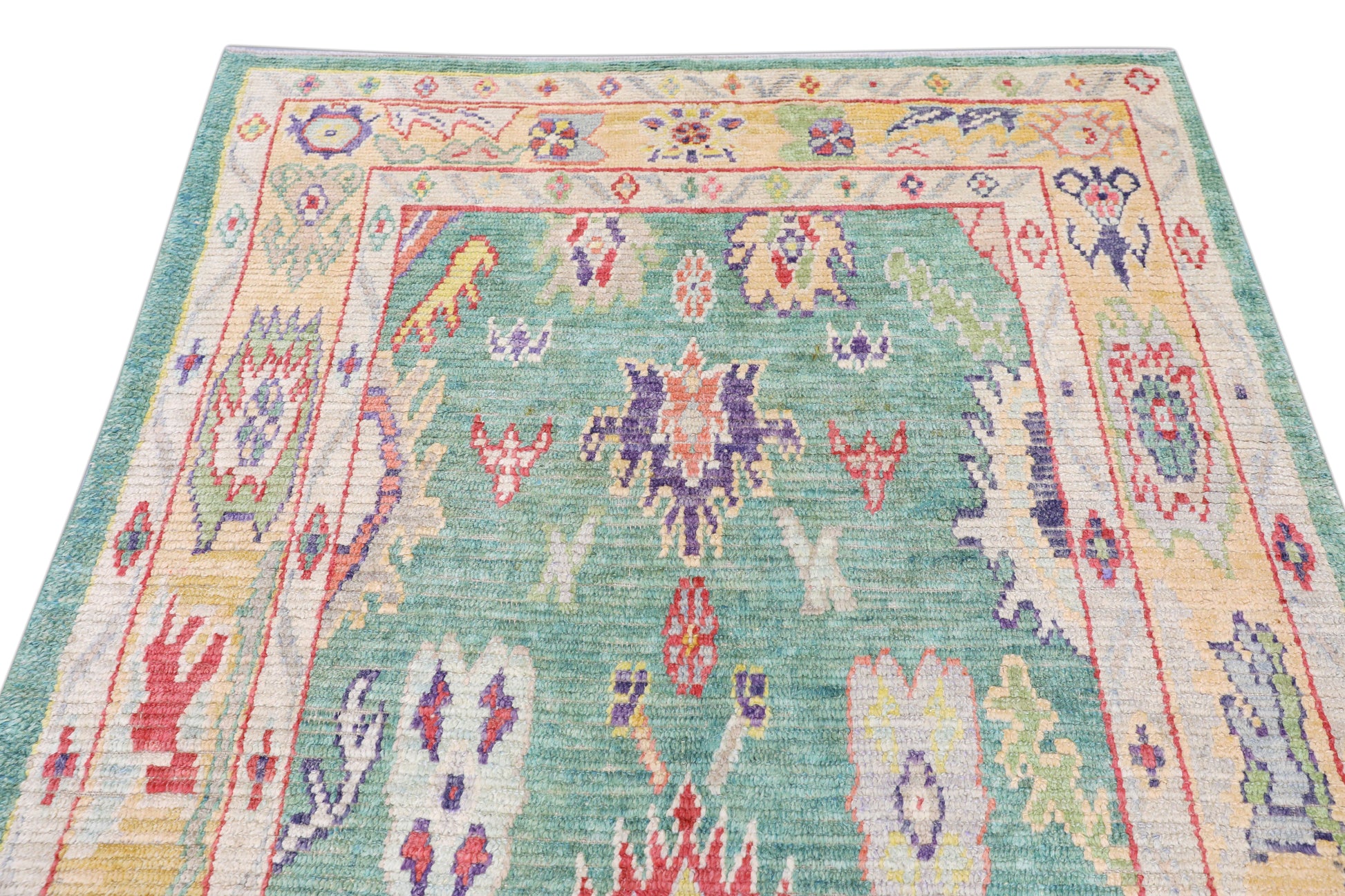 Turkish Oushak Rug 5'5' x 7'7" #4592