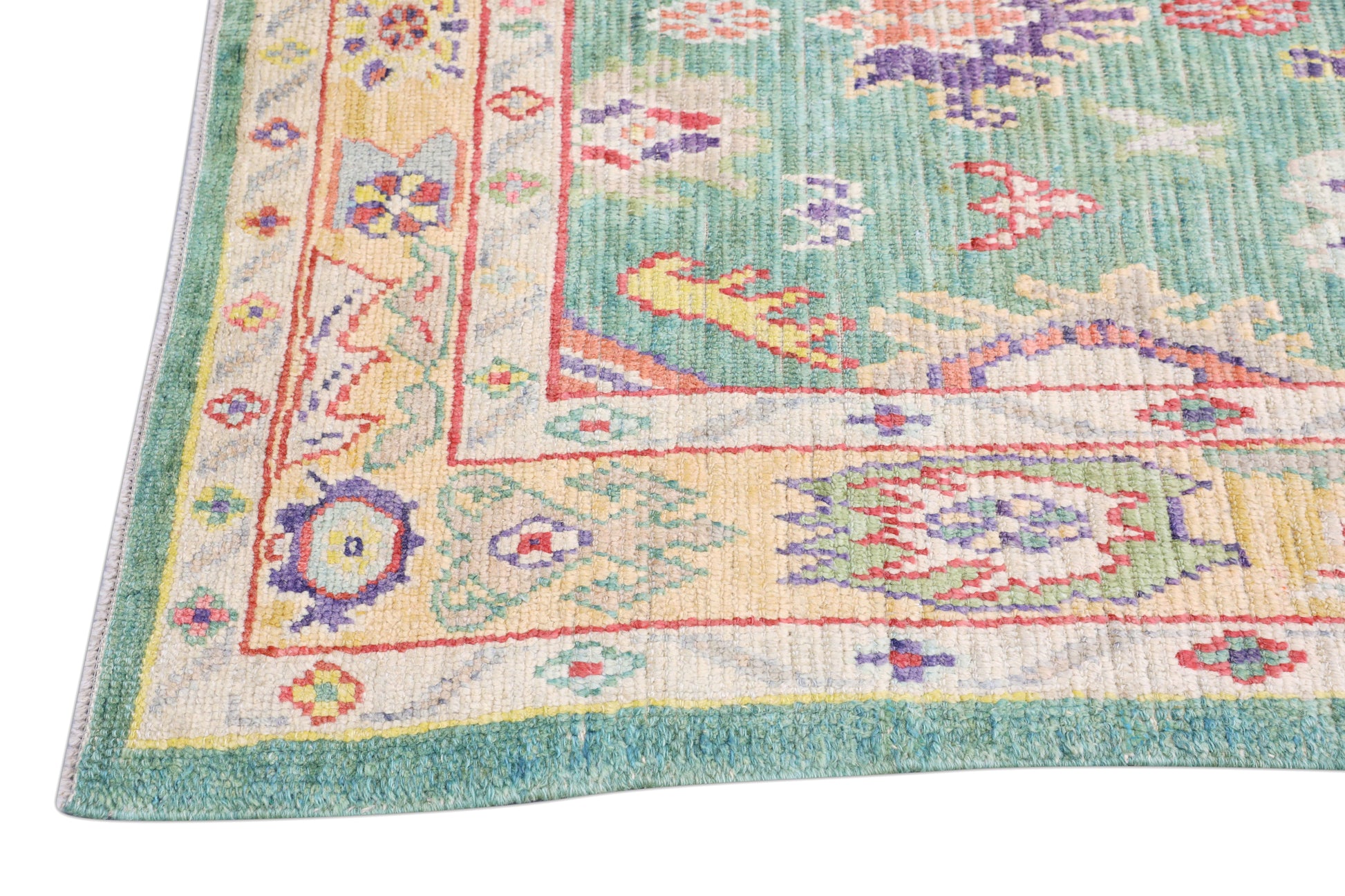 Turkish Oushak Rug 5'5' x 7'7" #4592