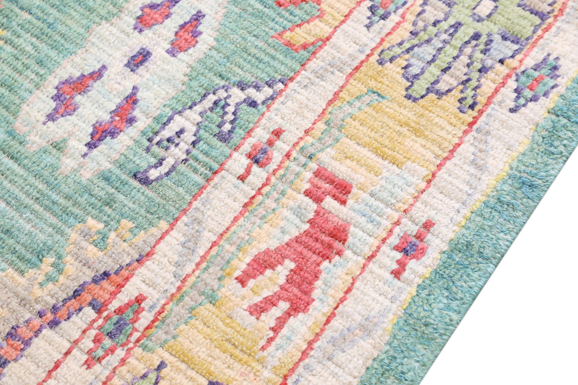 Turkish Oushak Rug 5'5' x 7'7" #4592