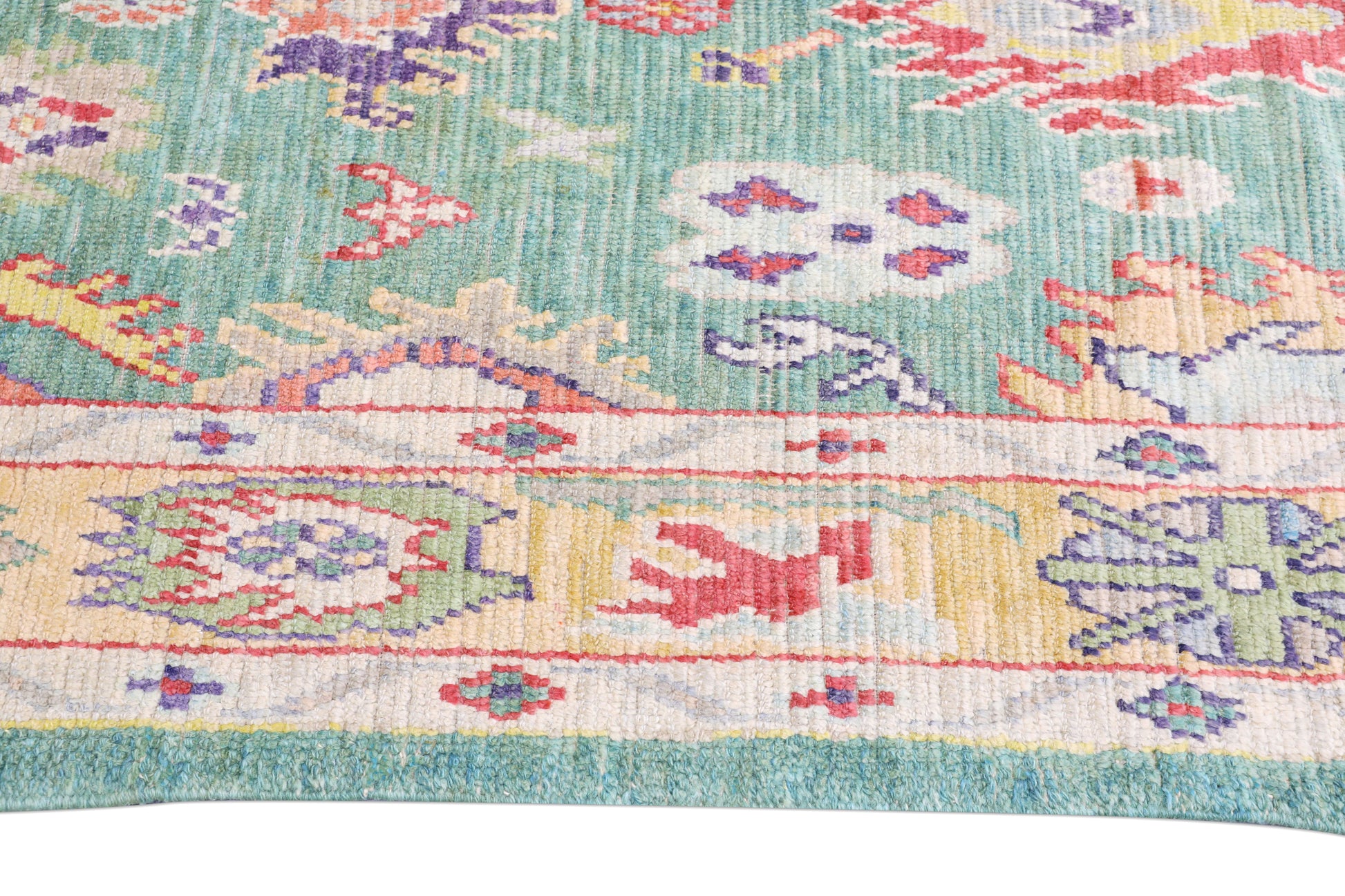 Turkish Oushak Rug 5'5' x 7'7" #4592