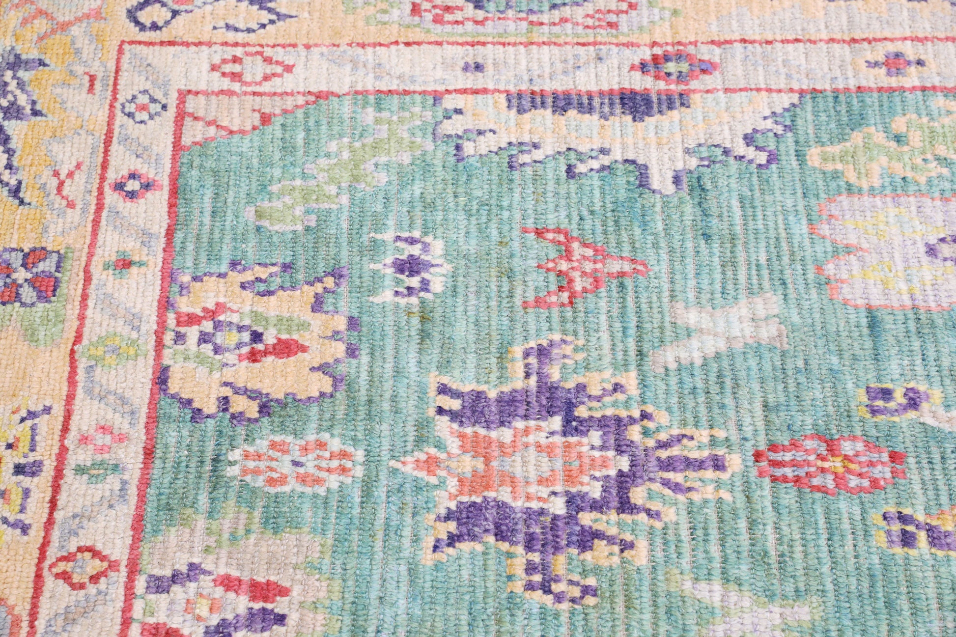 Turkish Oushak Rug 5'5' x 7'7" #4592