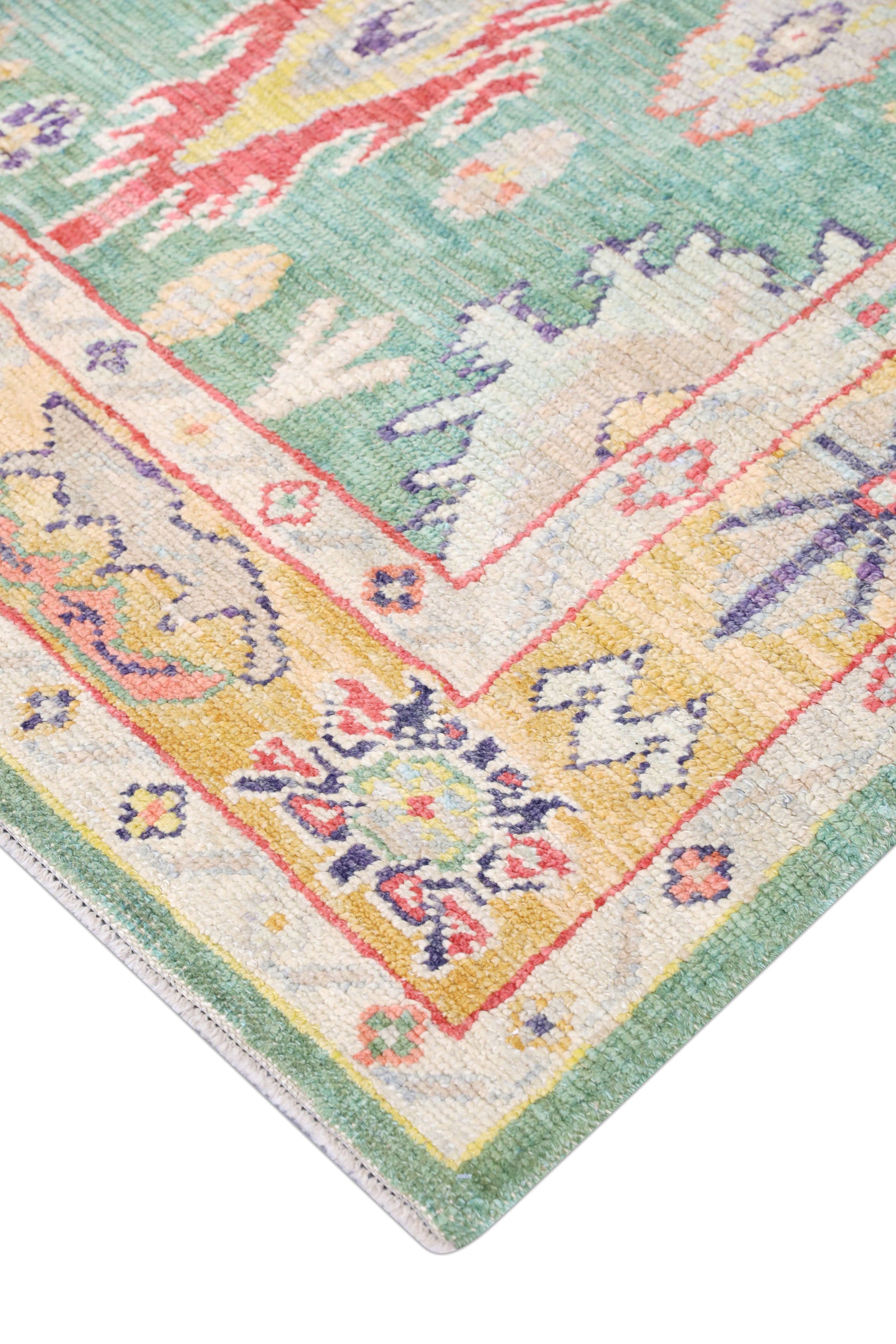 Turkish Oushak Rug 5'5' x 7'7" #4592
