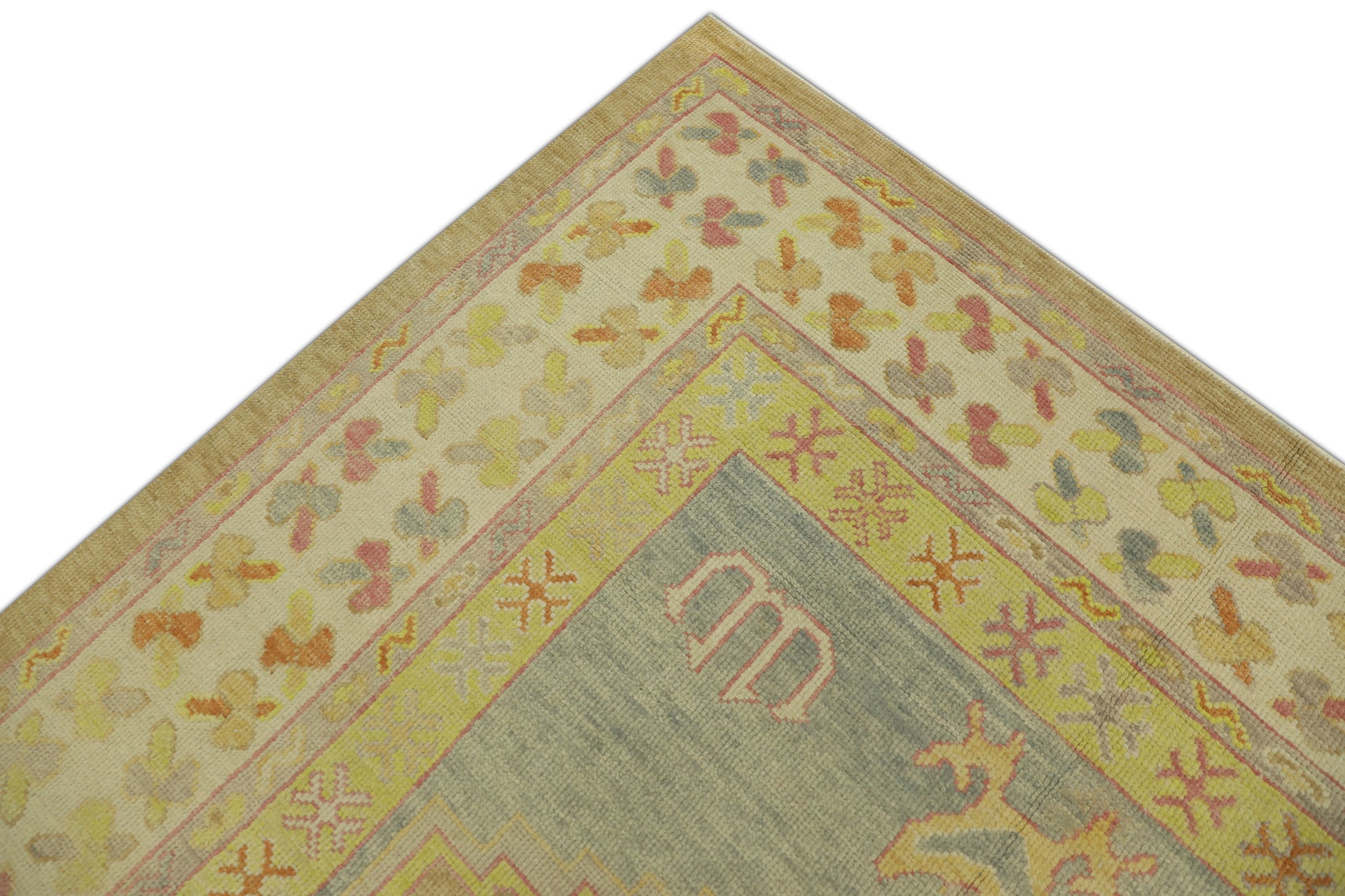 Turkish Oushak Rug 6'2" x 8'11" #944