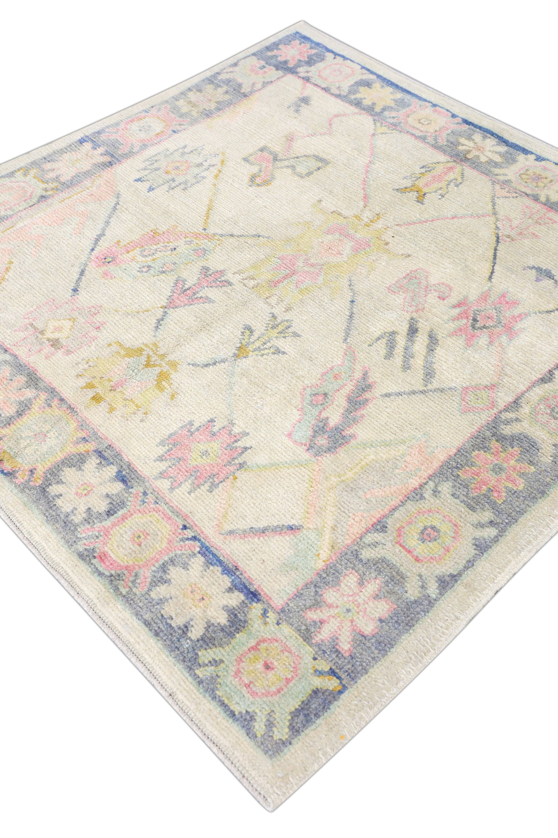 Turkish Oushak Rug 5'7" x 5'6" #4588