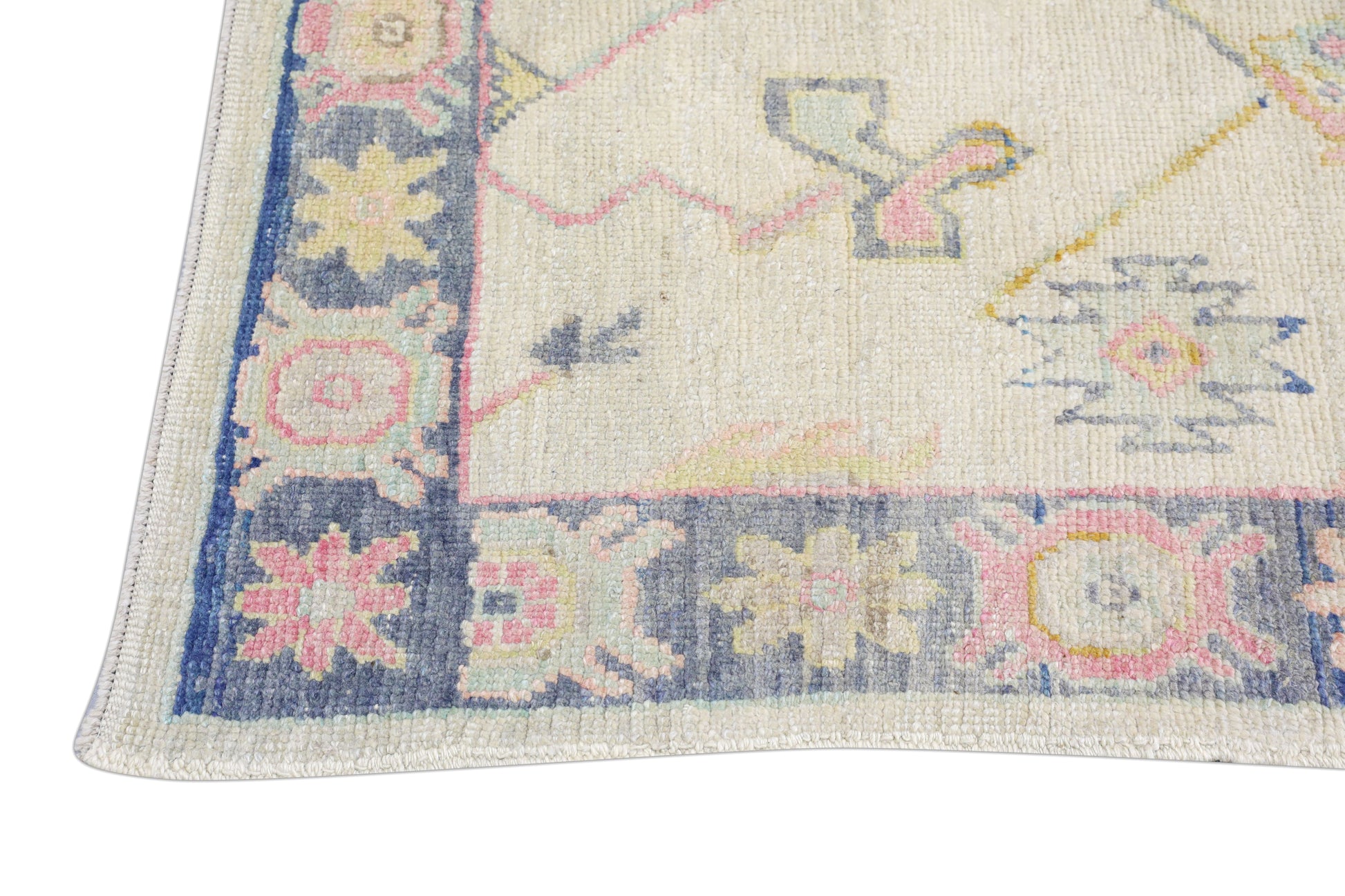 Turkish Oushak Rug 5'7" x 5'6" #4588