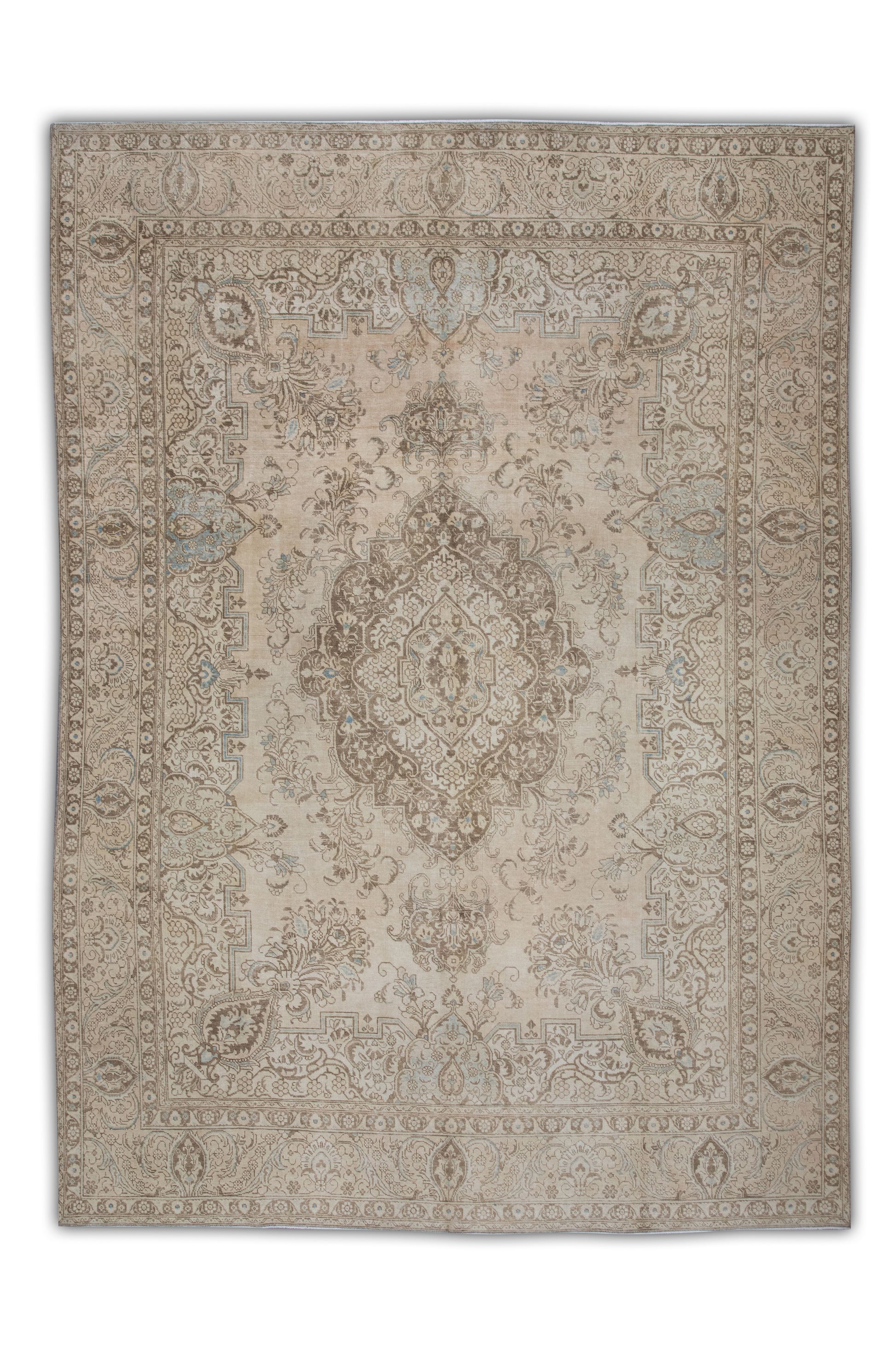 Turkish Vintage Anatolian Rug  9'7" x 13'1" #249