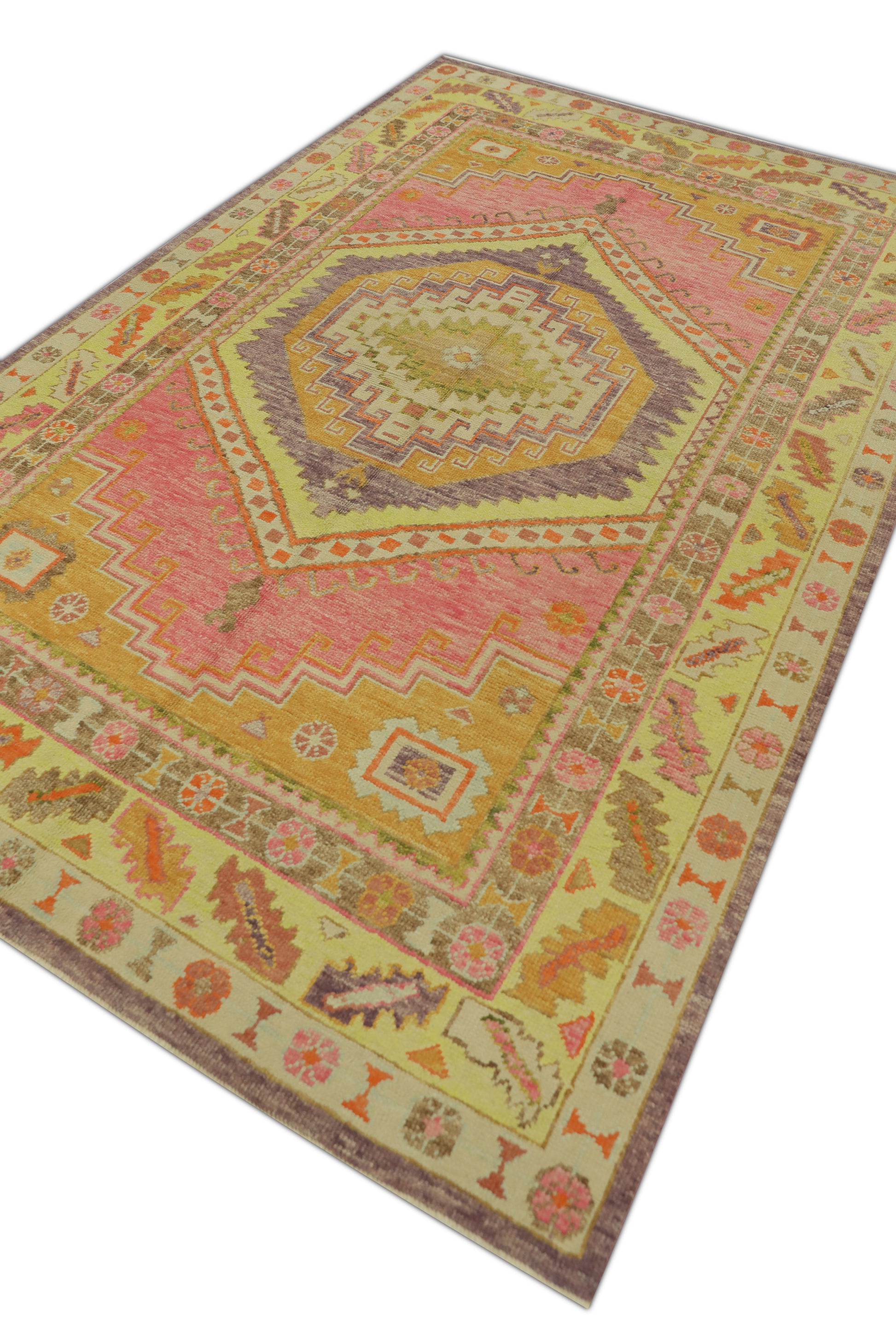 Turkish Oushak Rug 6' x 9'3" #425