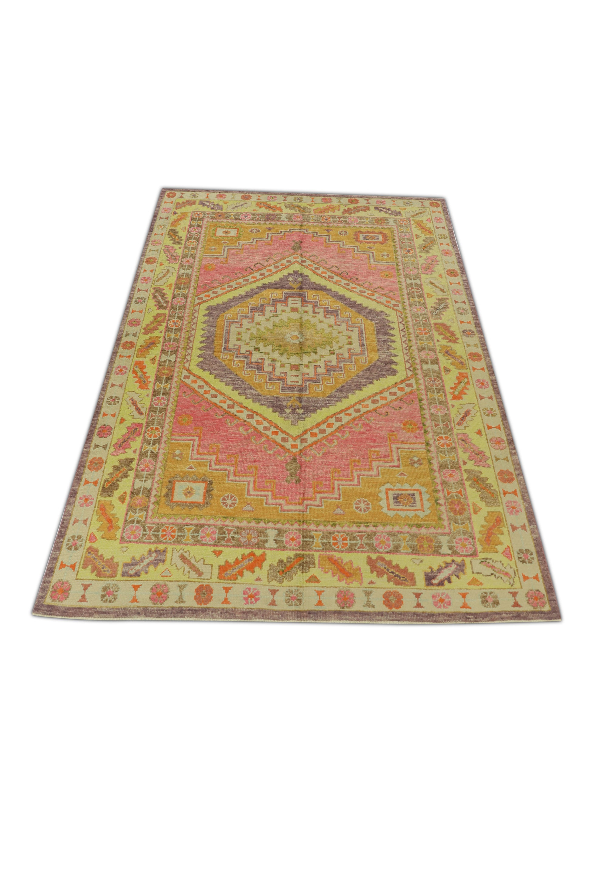 Turkish Oushak Rug 6' x 9'3" #425