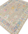Turkish Oushak Rug 5'5" x 6'8" #4585
