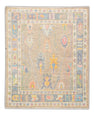 Turkish Oushak Rug 5'5" x 6'8" #4585