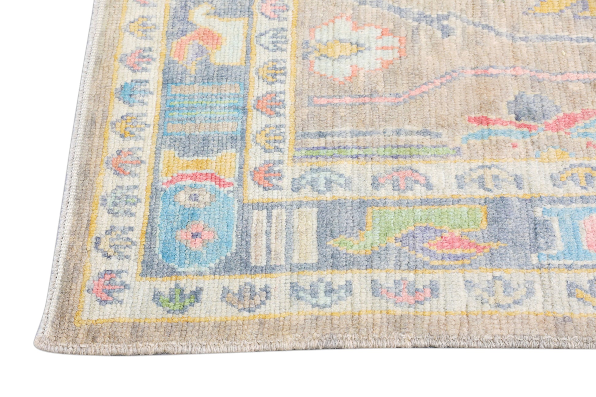 Turkish Oushak Rug 5'5" x 6'8" #4585
