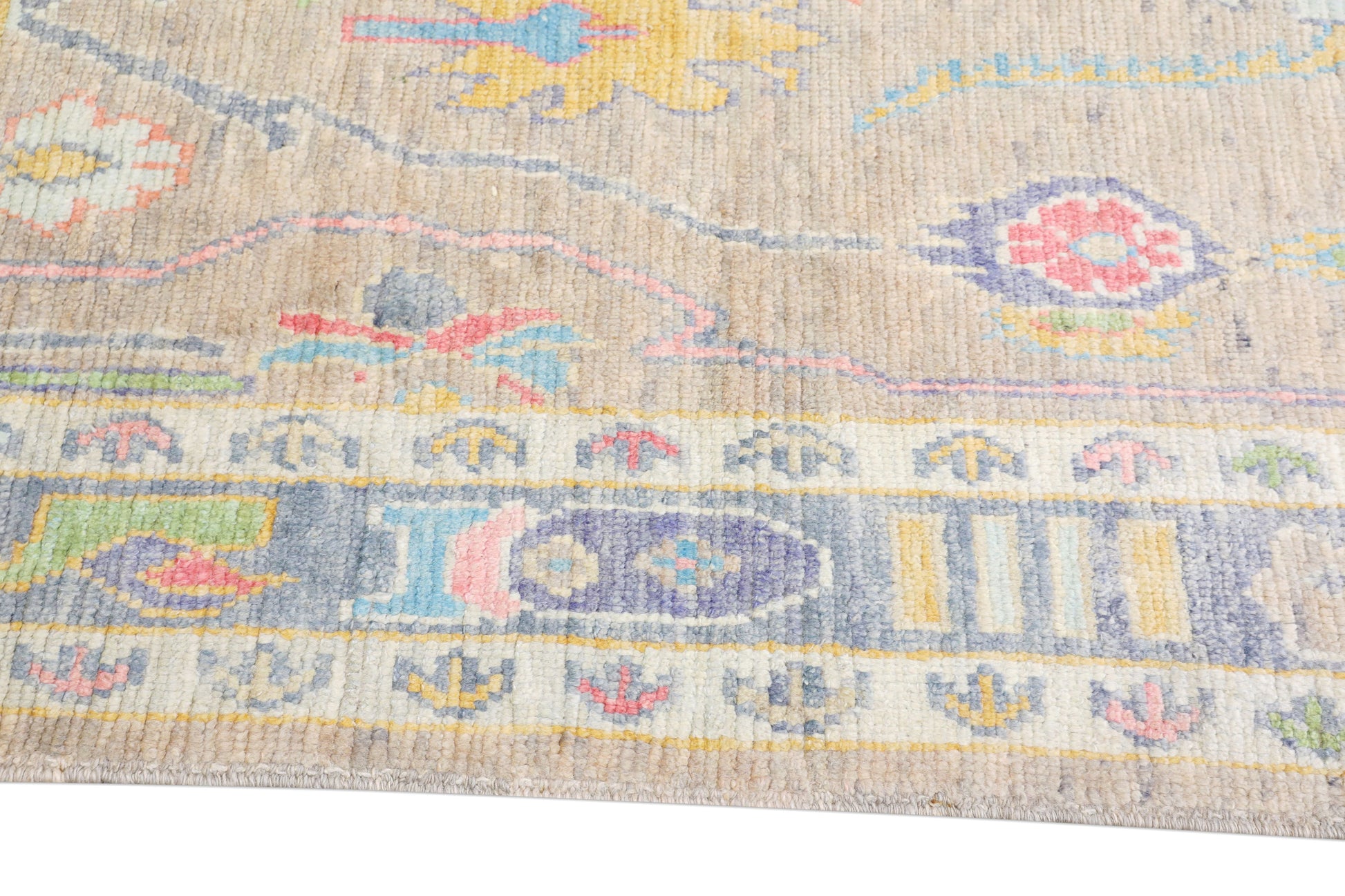 Turkish Oushak Rug 5'5" x 6'8" #4585