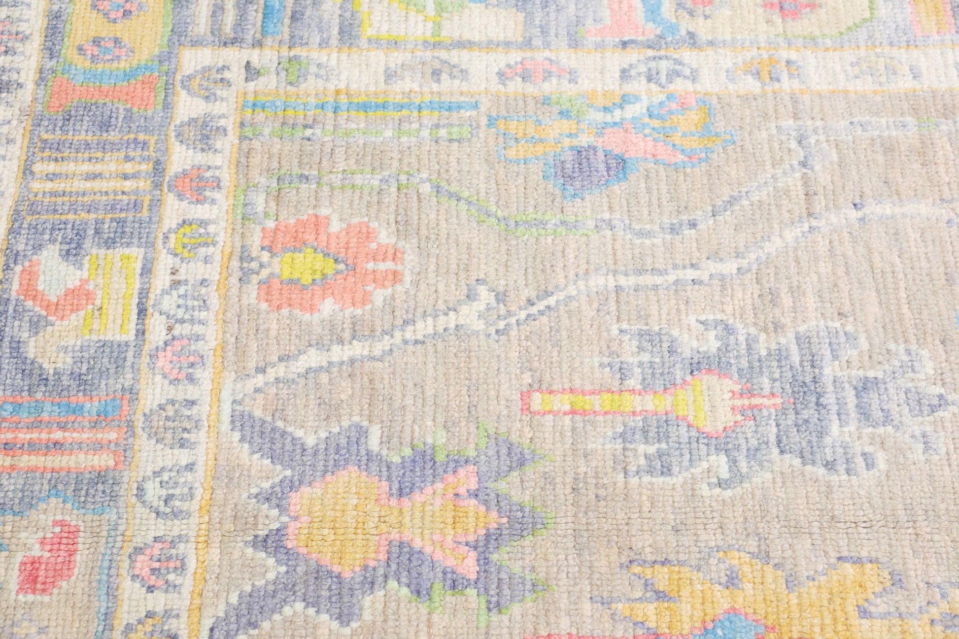 Turkish Oushak Rug 5'5" x 6'8" #4585