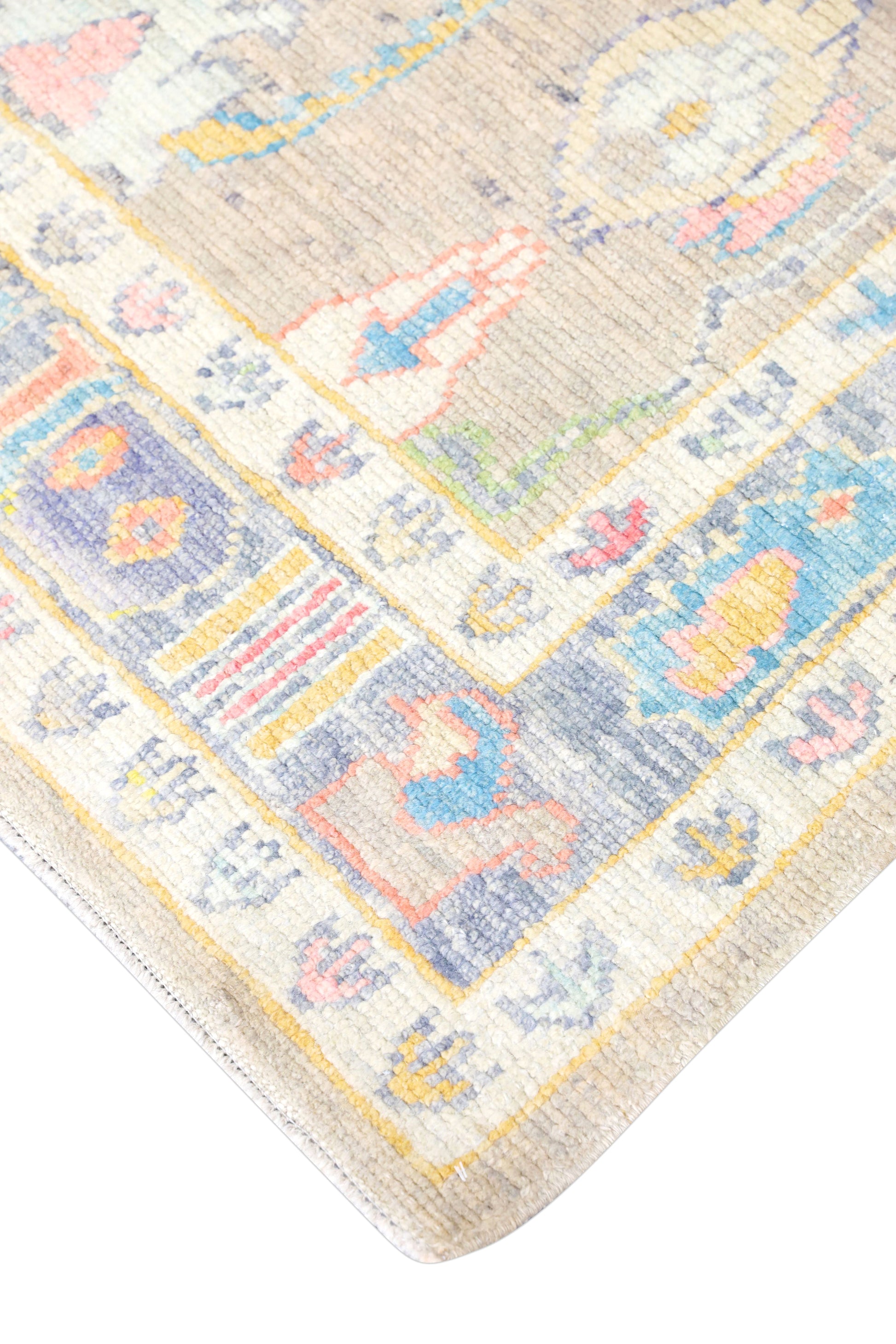 Turkish Oushak Rug 5'5" x 6'8" #4585