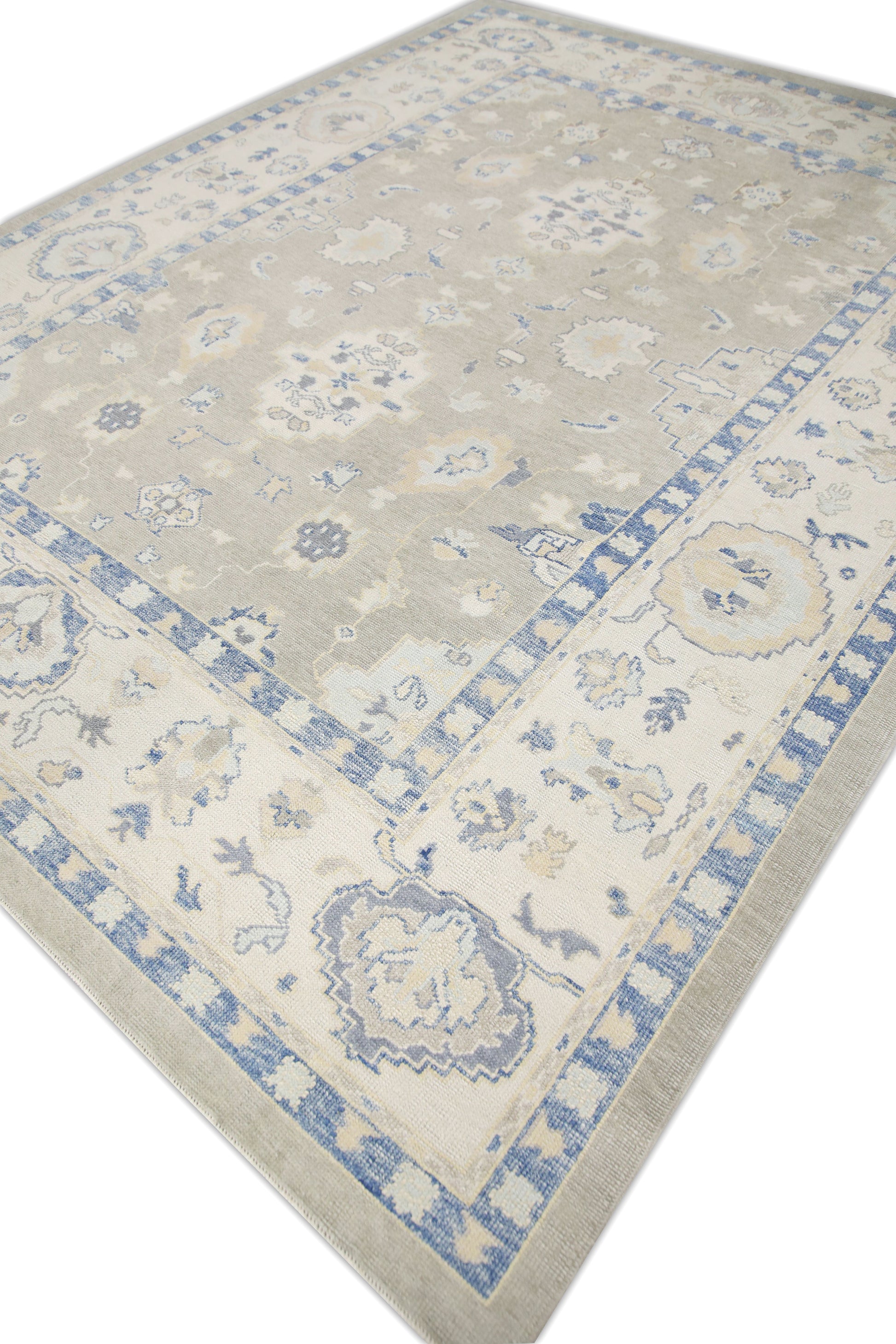 Turkish Oushak Rug 9' x 11'7" #7459