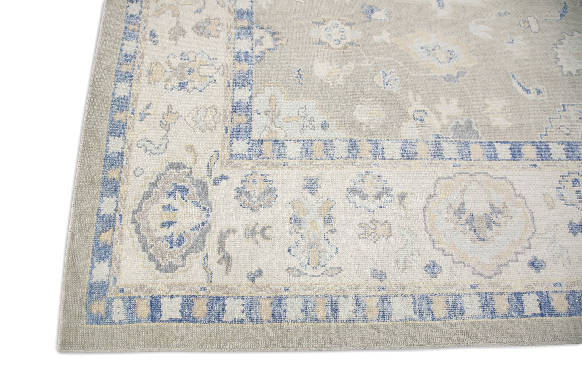 Turkish Oushak Rug 9' x 11'7" #7459